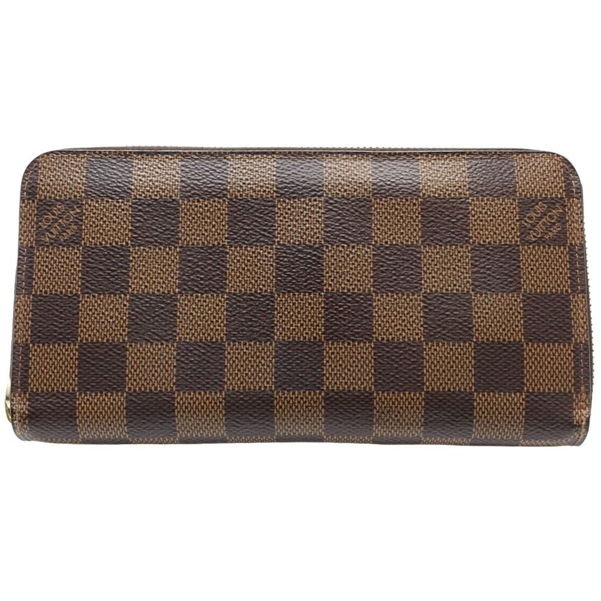 Louis Vuitton Louis Vuitton Damier Long Wallet N60046 Zippy Ebene Rose Ballerine 180832 Size ONE SIZE - 10 Thumbnail