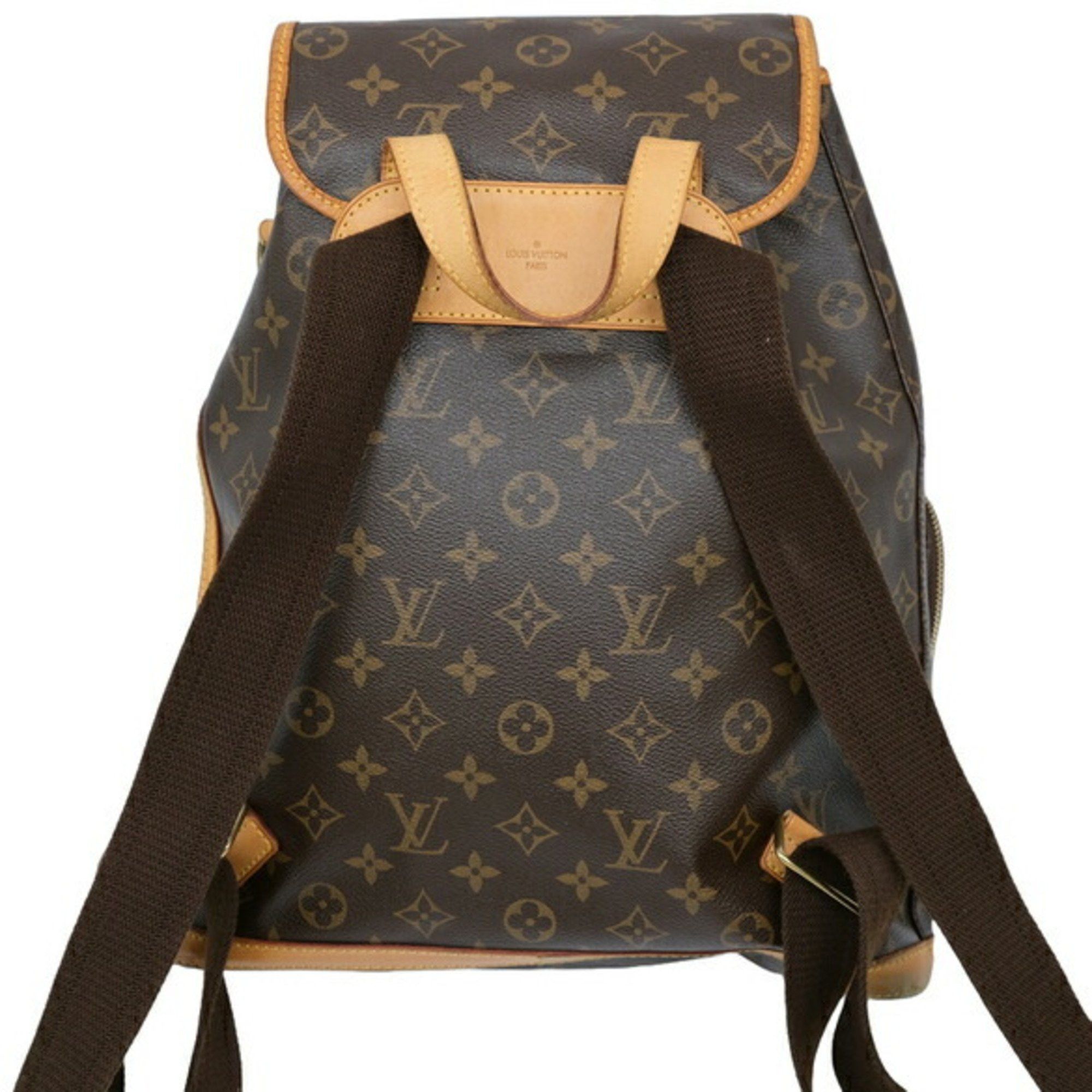Louis Vuitton Louis Vuitton Sacado Bosphore Monogram Backpack Rucksack Leather Brown M40107 Size ONE SIZE - 4 Thumbnail