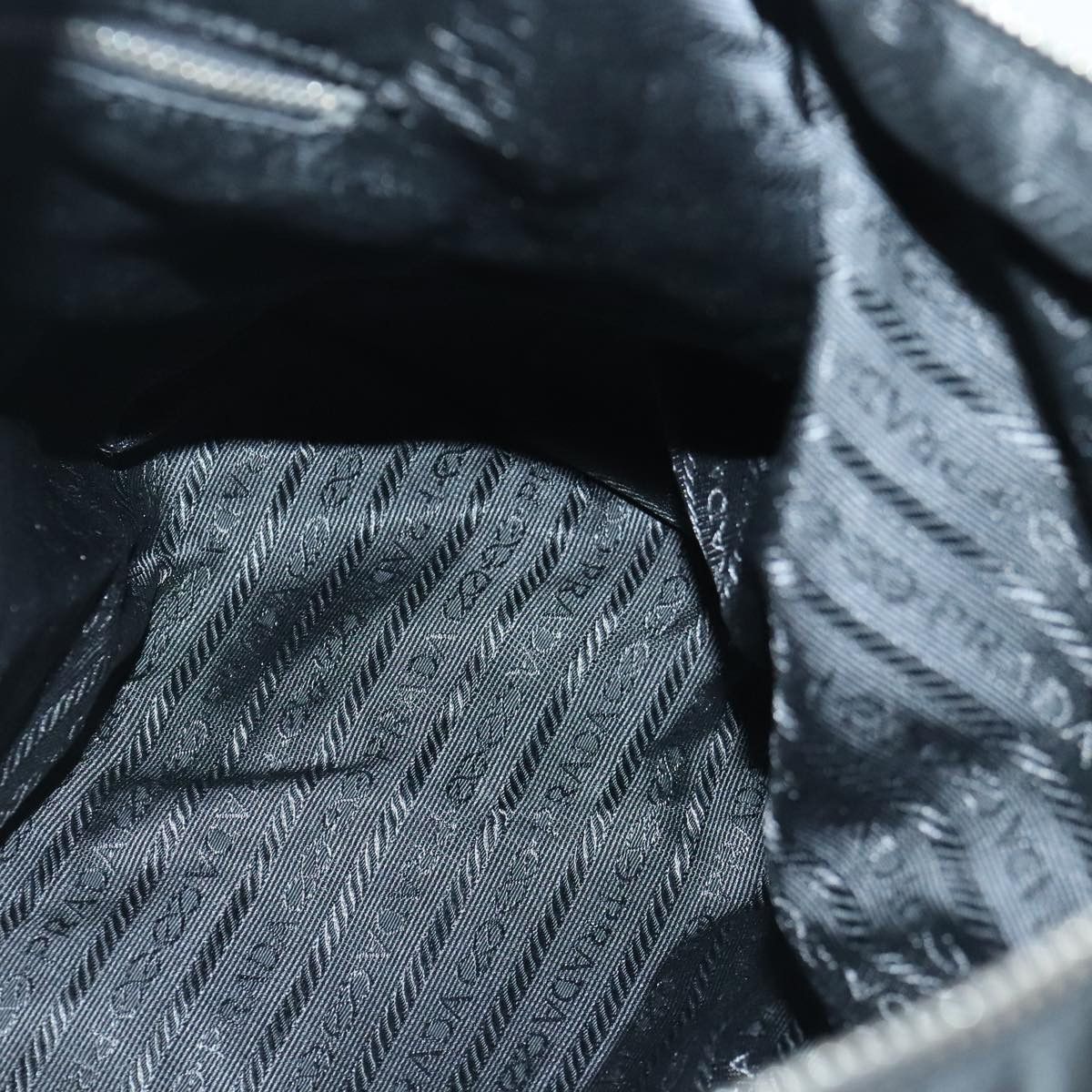 Prada Black Synthetic Shoulder Bag (Pre-Owned) Size ONE SIZE - 20 Thumbnail