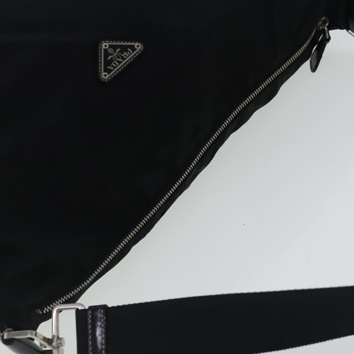 Prada Black Synthetic Shoulder Bag (Pre-Owned) Size ONE SIZE - 17 Thumbnail
