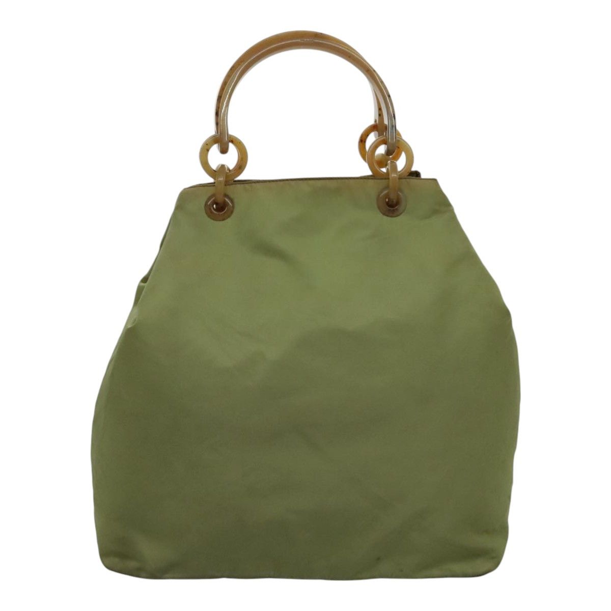 Prada Tessuto Green Synthetic Handbag (Pre-Owned) Size ONE SIZE - 2 Thumbnail