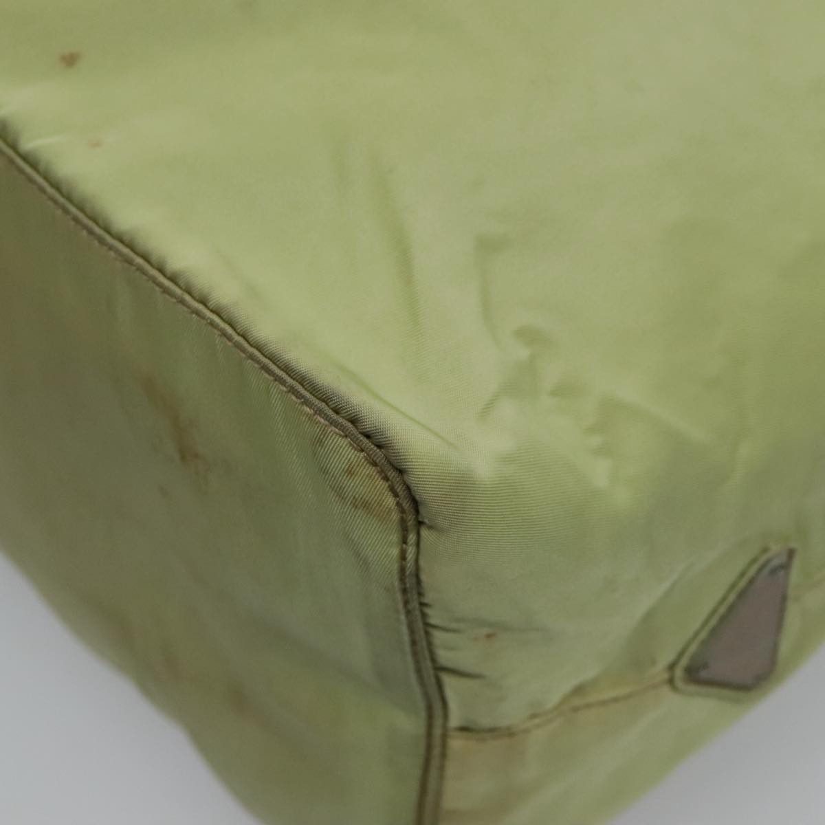 Prada Tessuto Green Synthetic Handbag (Pre-Owned) Size ONE SIZE - 7 Thumbnail