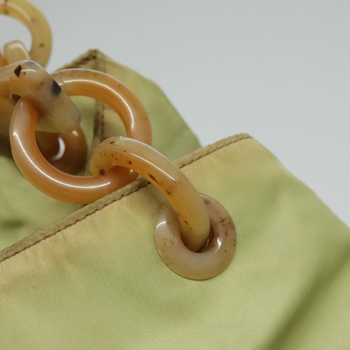 Prada Tessuto Green Synthetic Handbag (Pre-Owned) Size ONE SIZE - 20 Thumbnail