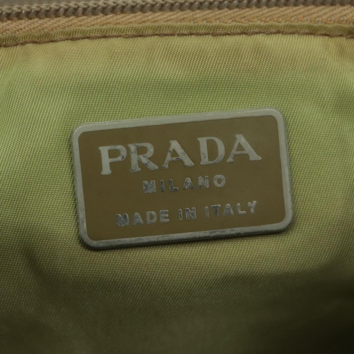 Prada Tessuto Green Synthetic Handbag (Pre-Owned) Size ONE SIZE - 15 Thumbnail