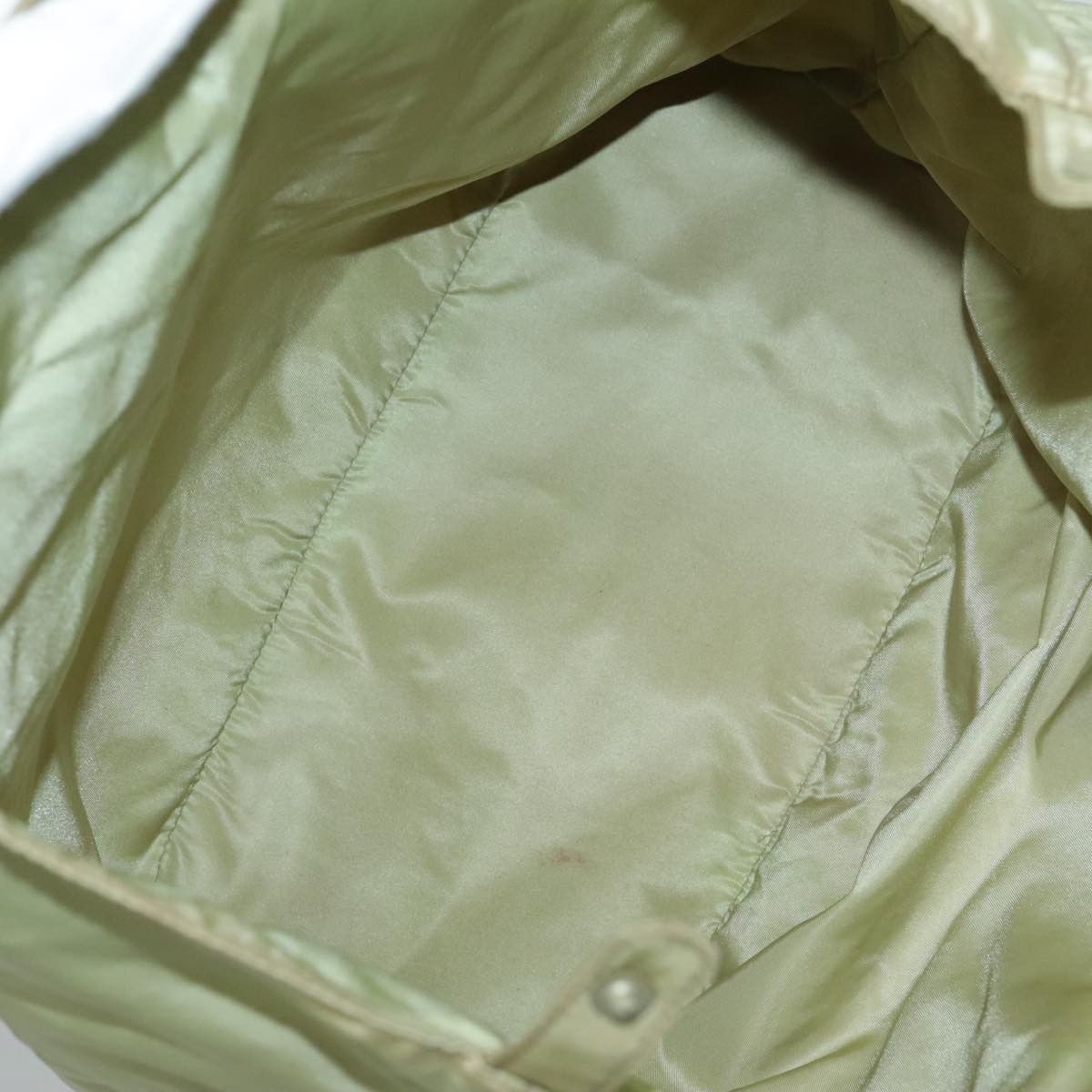 Prada Tessuto Green Synthetic Handbag (Pre-Owned) Size ONE SIZE - 13 Thumbnail
