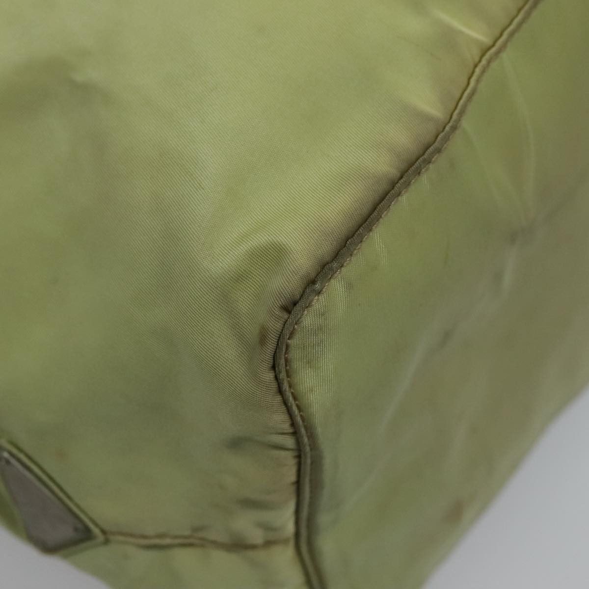 Prada Tessuto Green Synthetic Handbag (Pre-Owned) Size ONE SIZE - 8 Thumbnail