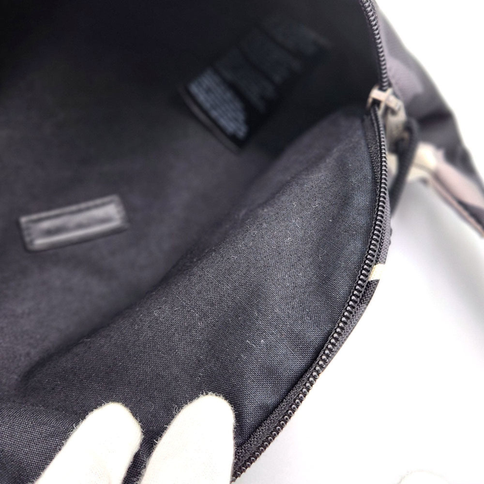 Balenciaga BALENCIAGA Body Bag Camouflage 482389 White Black Canvas Waist Pouch Men's Size ONE SIZE - 10 Thumbnail