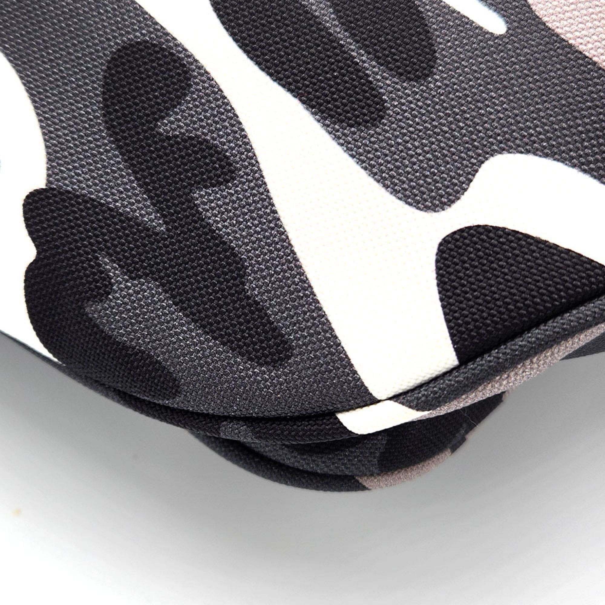 Balenciaga BALENCIAGA Body Bag Camouflage 482389 White Black Canvas Waist Pouch Men's Size ONE SIZE - 7 Thumbnail