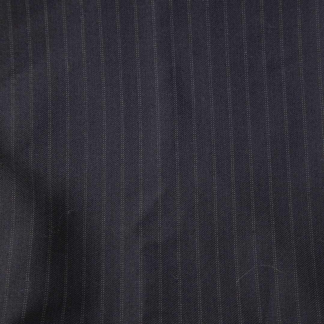 Theory Navy Pinstripe Knee Length Pencil Skirt Size 32" / US 10 / IT 46 - 4 Thumbnail