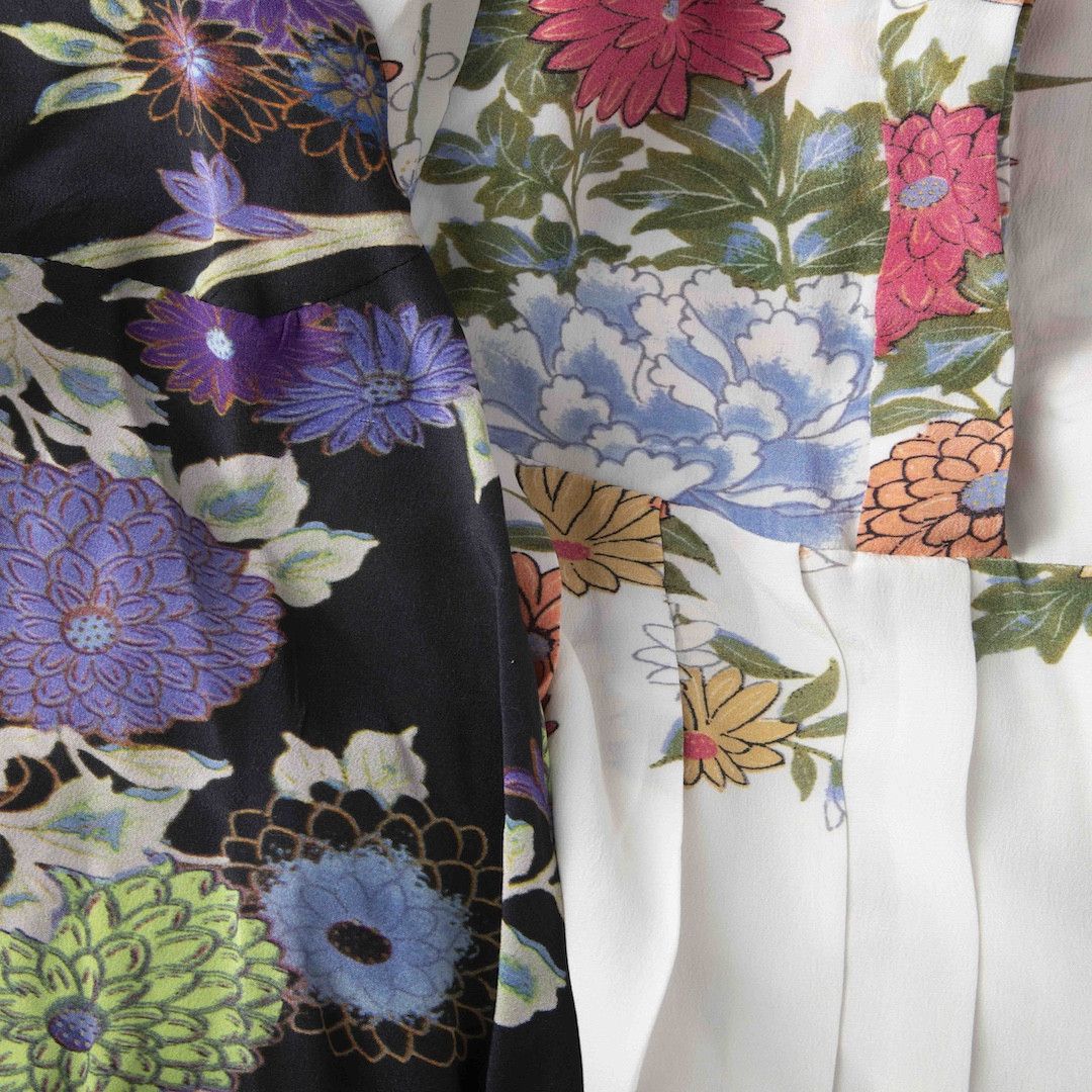 Isabel Marant Silk Floral Print Pleated Blouse Size XS / US 0-2 / IT 36-38 - 4 Thumbnail