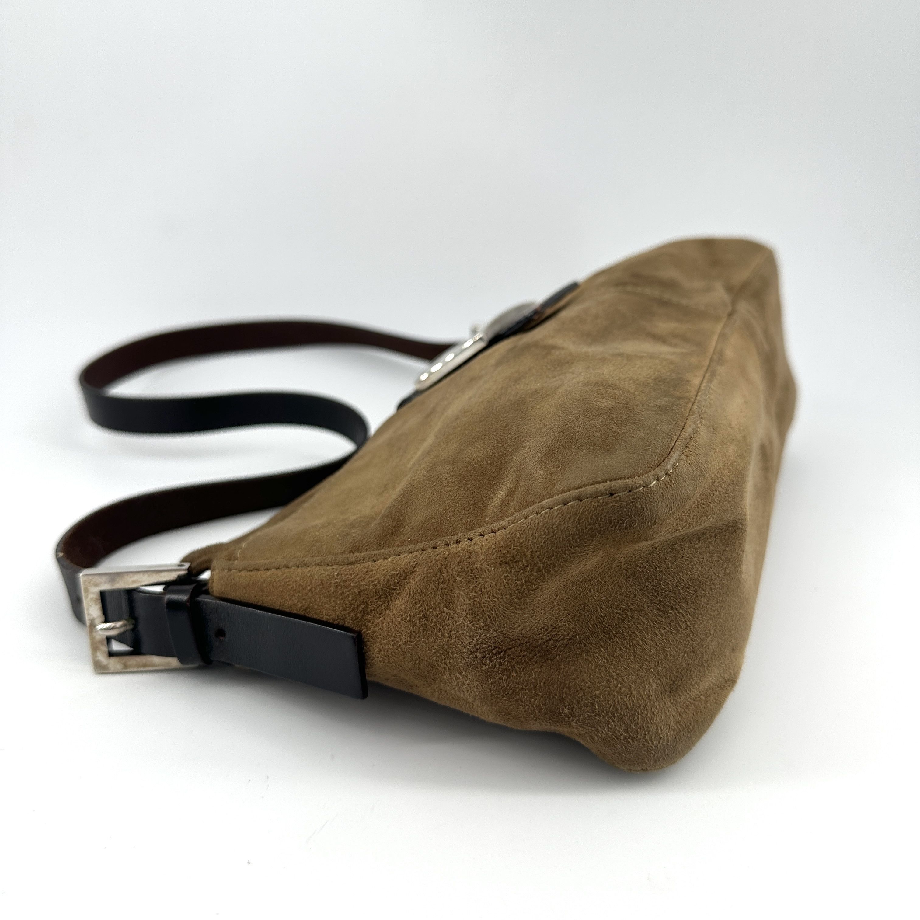 Fendi Fendi shoulder bag brown suede Size ONE SIZE - 4 Thumbnail