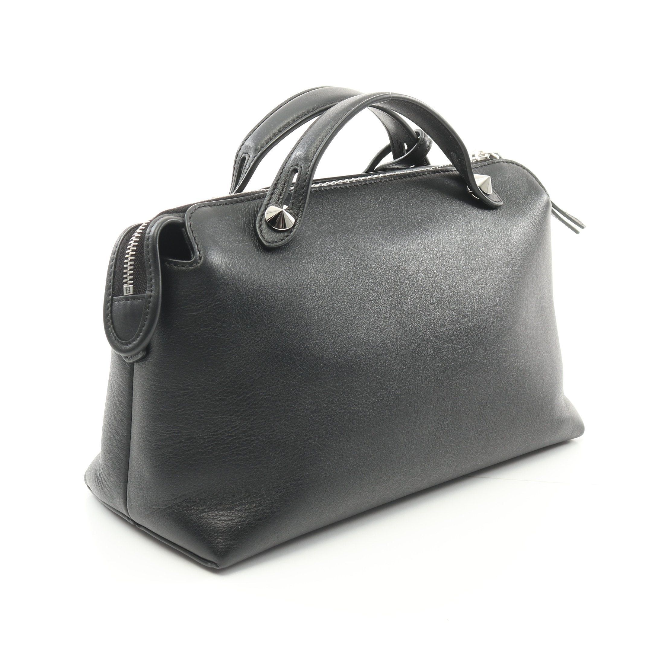 Fendi Fendi By The Way Medium Handbag Leather Black Size ONE SIZE - 2 Thumbnail