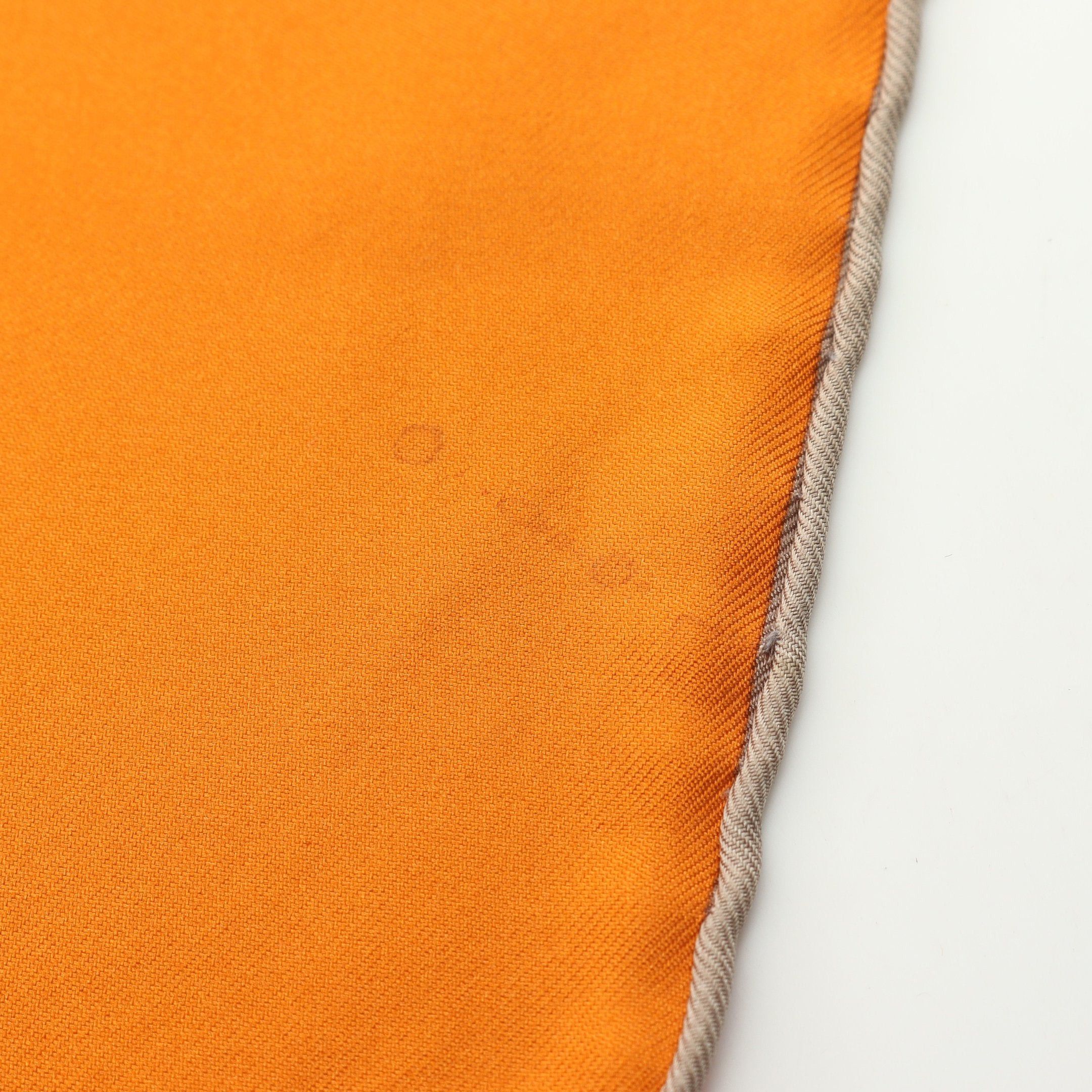 Louis Vuitton Louis Vuitton Carre Au Fil Du Temps Monogram Scarf Silk Orange Multicolor Size ONE SIZE - 6 Thumbnail
