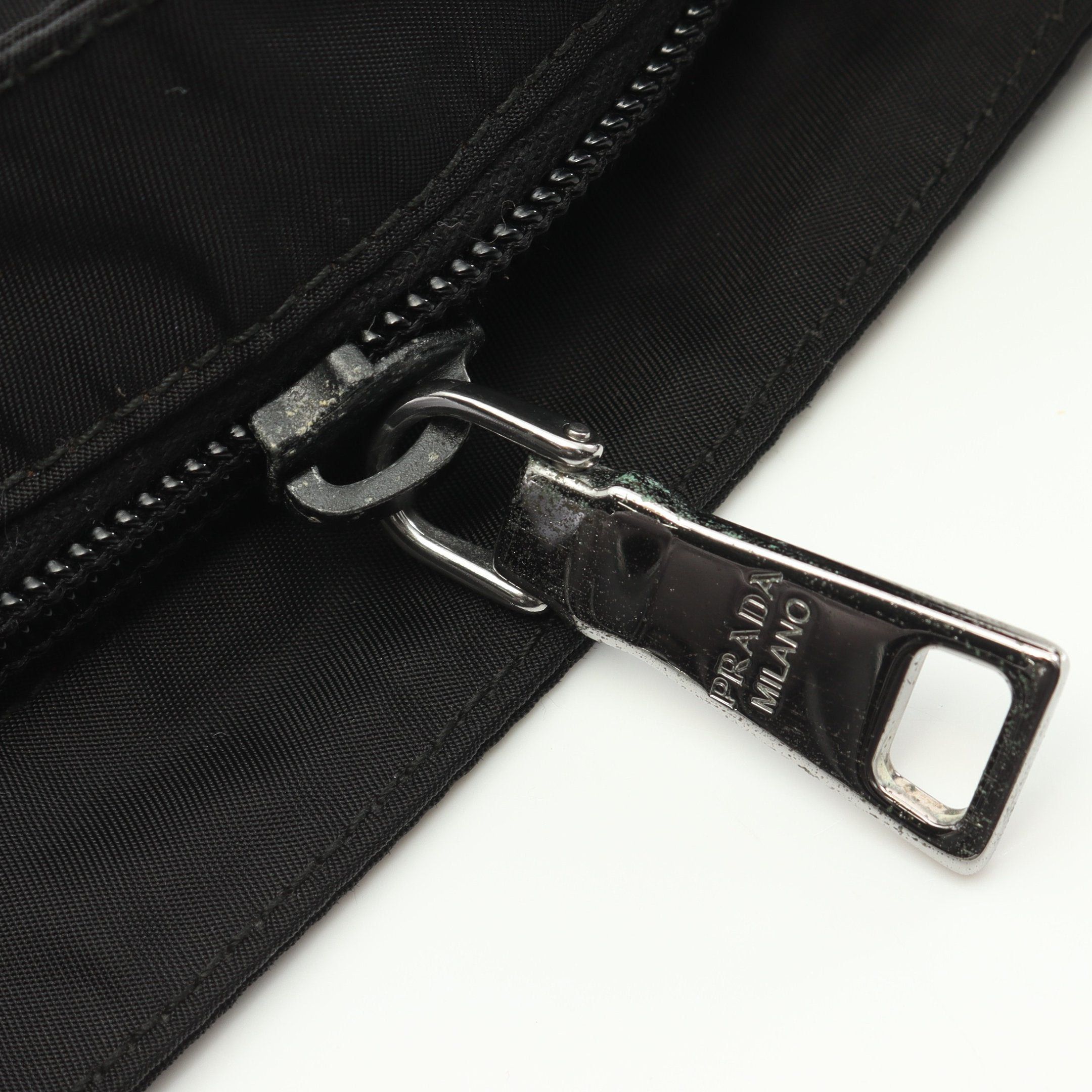 Prada Prada Tessuto Shoulder Bag Nylon Black Size ONE SIZE - 6 Thumbnail