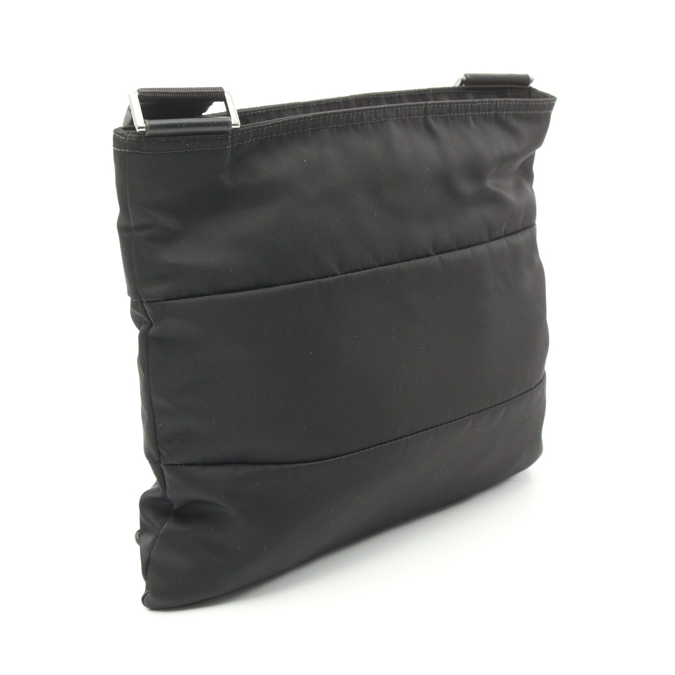 Prada Prada Tessuto Shoulder Bag Nylon Black Size ONE SIZE - 2 Thumbnail