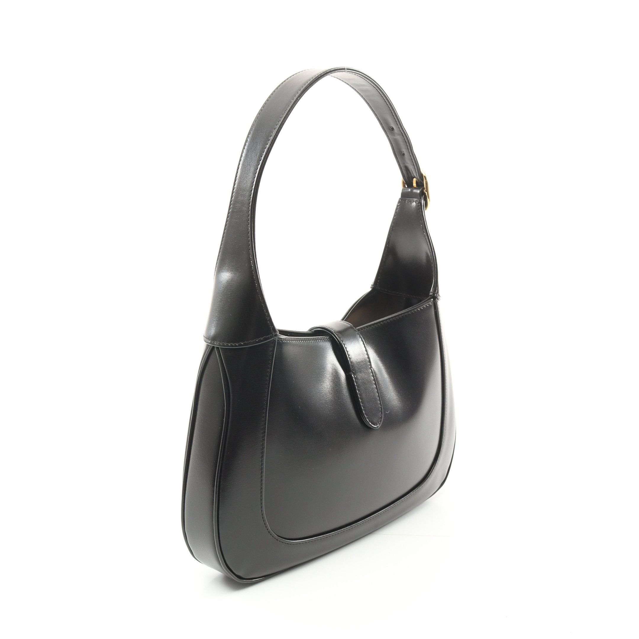 Gucci Gucci Jackie 1961 Small Shoulder Bag Leather Black Size ONE SIZE - 2 Thumbnail