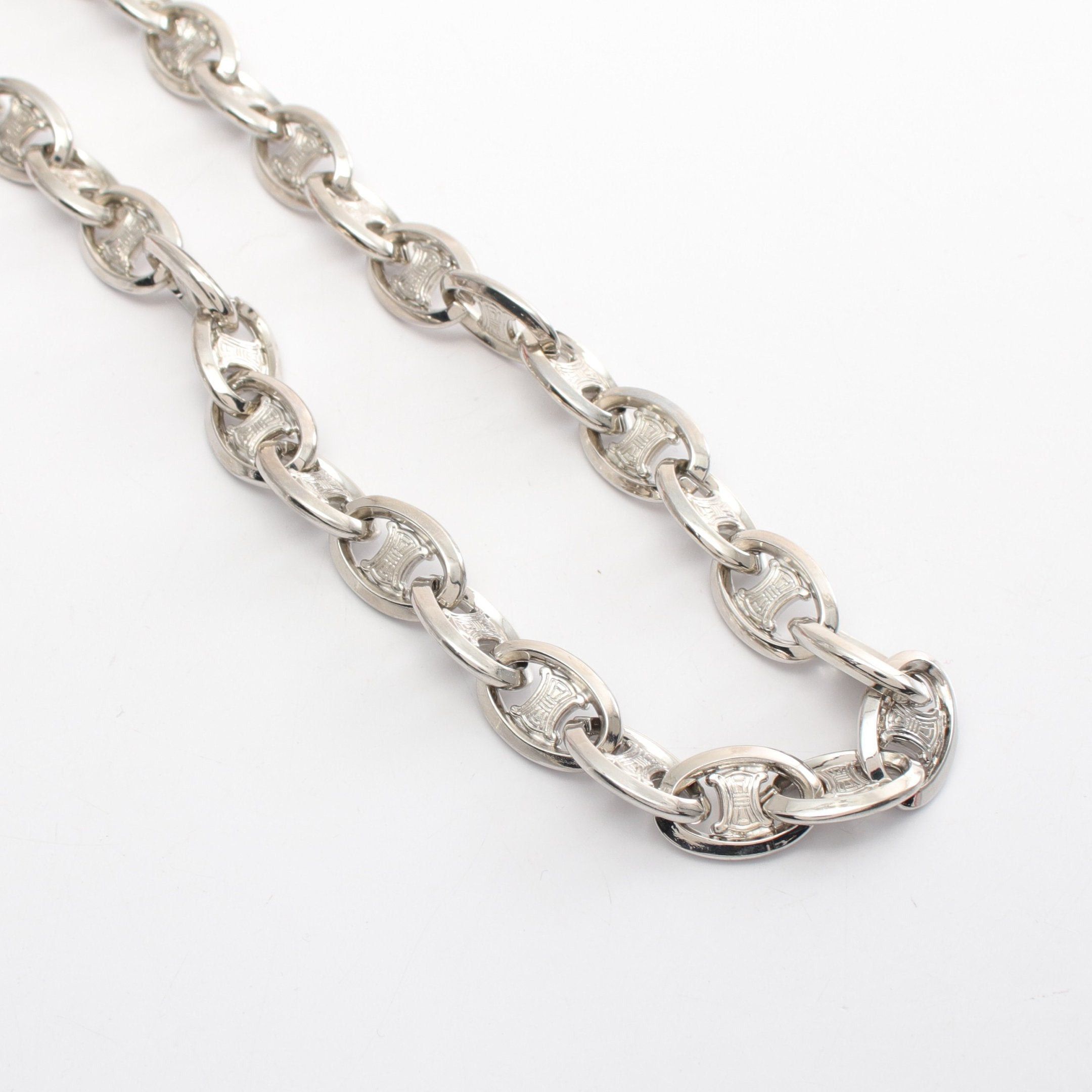 Celine Celine Macadam Chain Belt Silver Size ONE SIZE - 4 Thumbnail