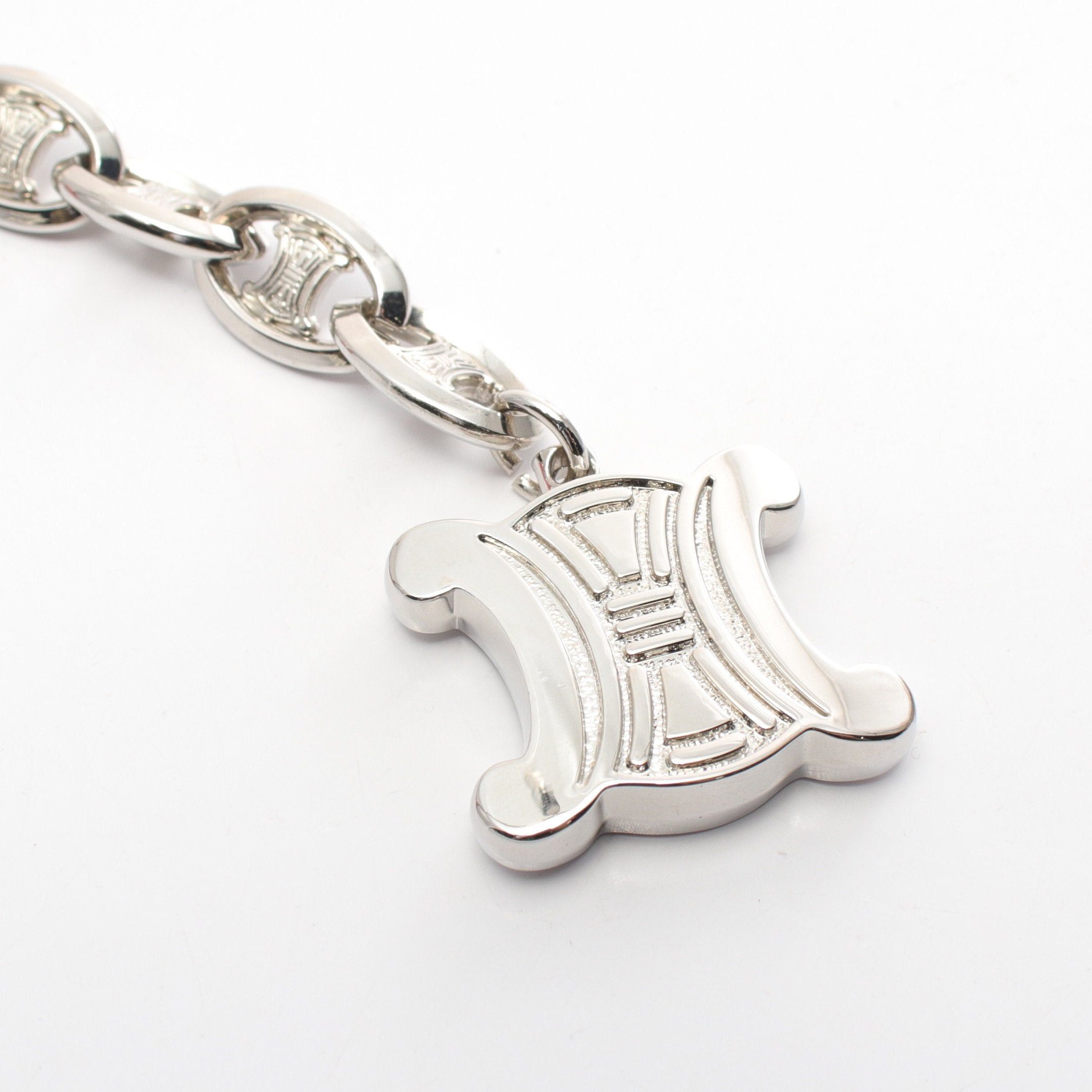 Celine Celine Macadam Chain Belt Silver Size ONE SIZE - 5 Thumbnail