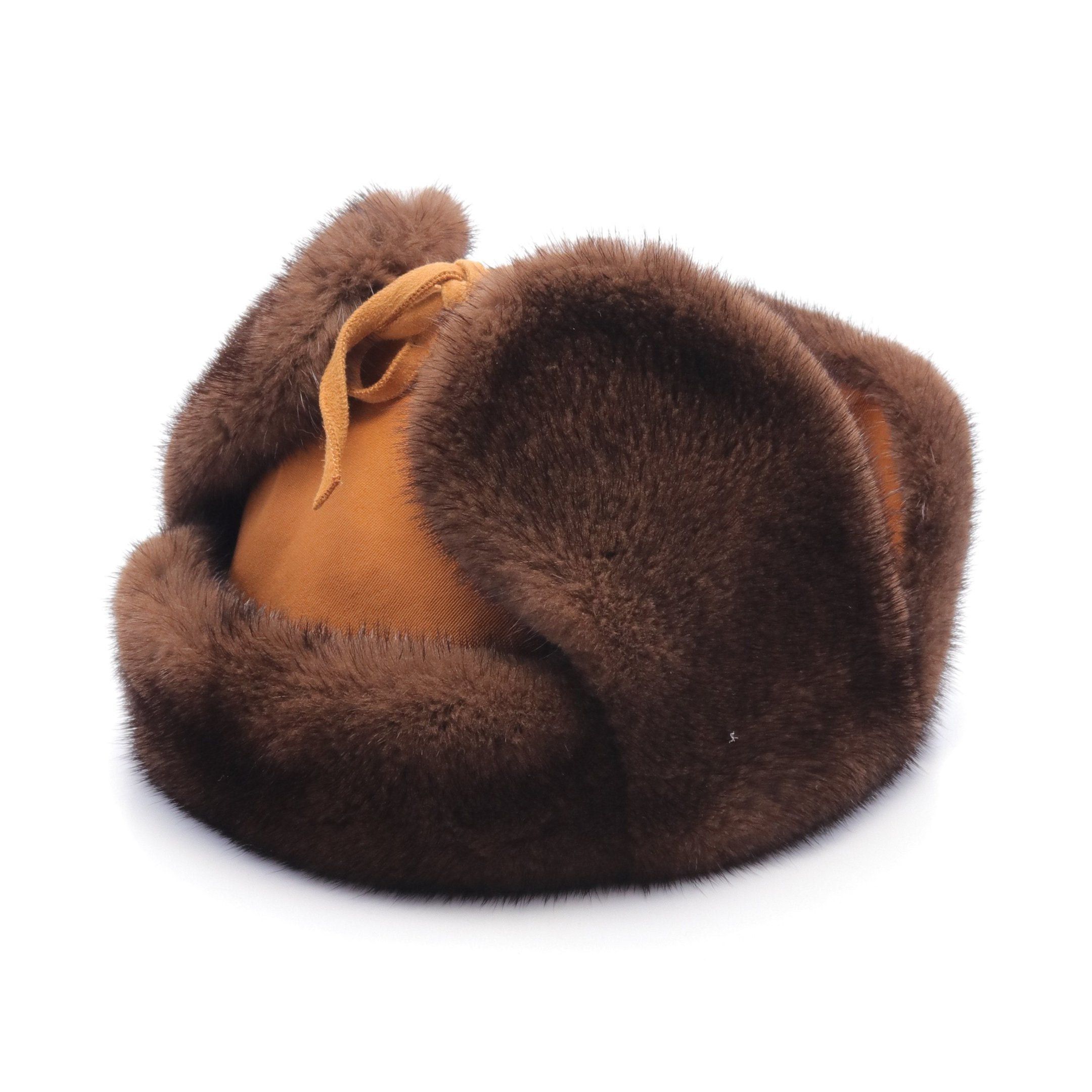 Hermes Hermes Hat Cotton Mink Light Brown Size ONE SIZE - 2 Thumbnail