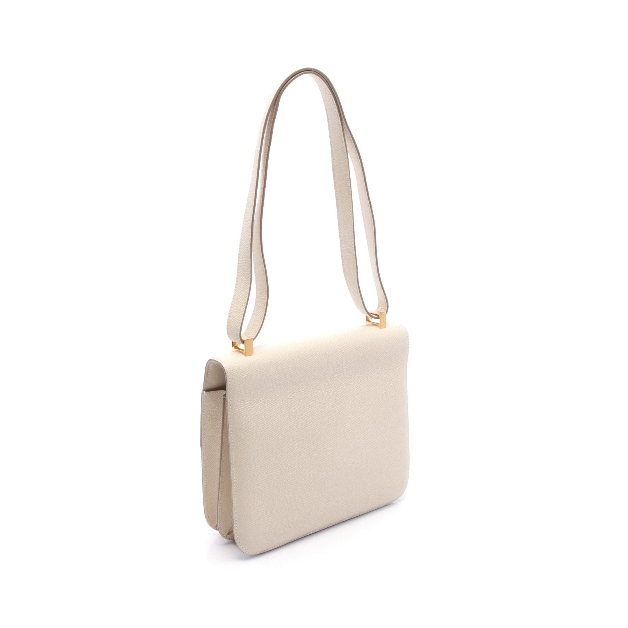 Hermes Hermes Constance 3 24 Kure Shoulder Bag Veau Epsom Ivory Gold Hardware X Stamp Size ONE SIZE - 2 Thumbnail