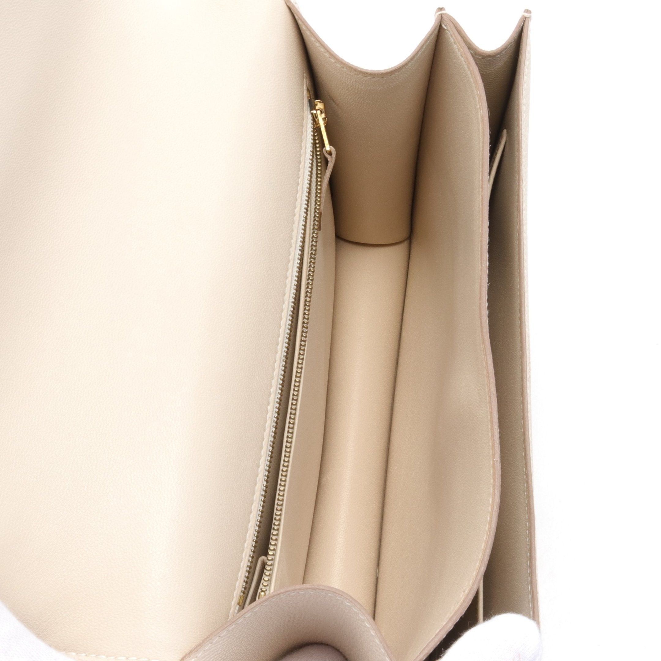 Hermes Hermes Constance 3 24 Kure Shoulder Bag Veau Epsom Ivory Gold Hardware X Stamp Size ONE SIZE - 3 Thumbnail