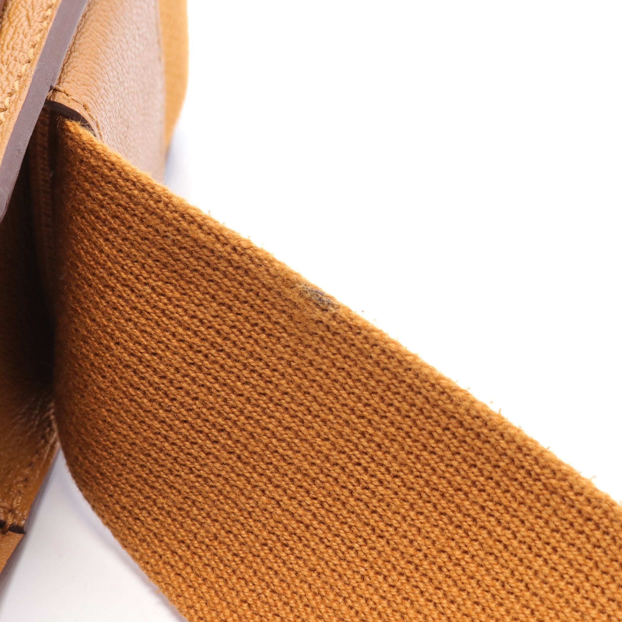 Hermes Hermes Geta Caramel Shoulder Bag Chevre Myzore Goatskin Brown Gold Hardware B Stamp Size ONE SIZE - 6 Thumbnail