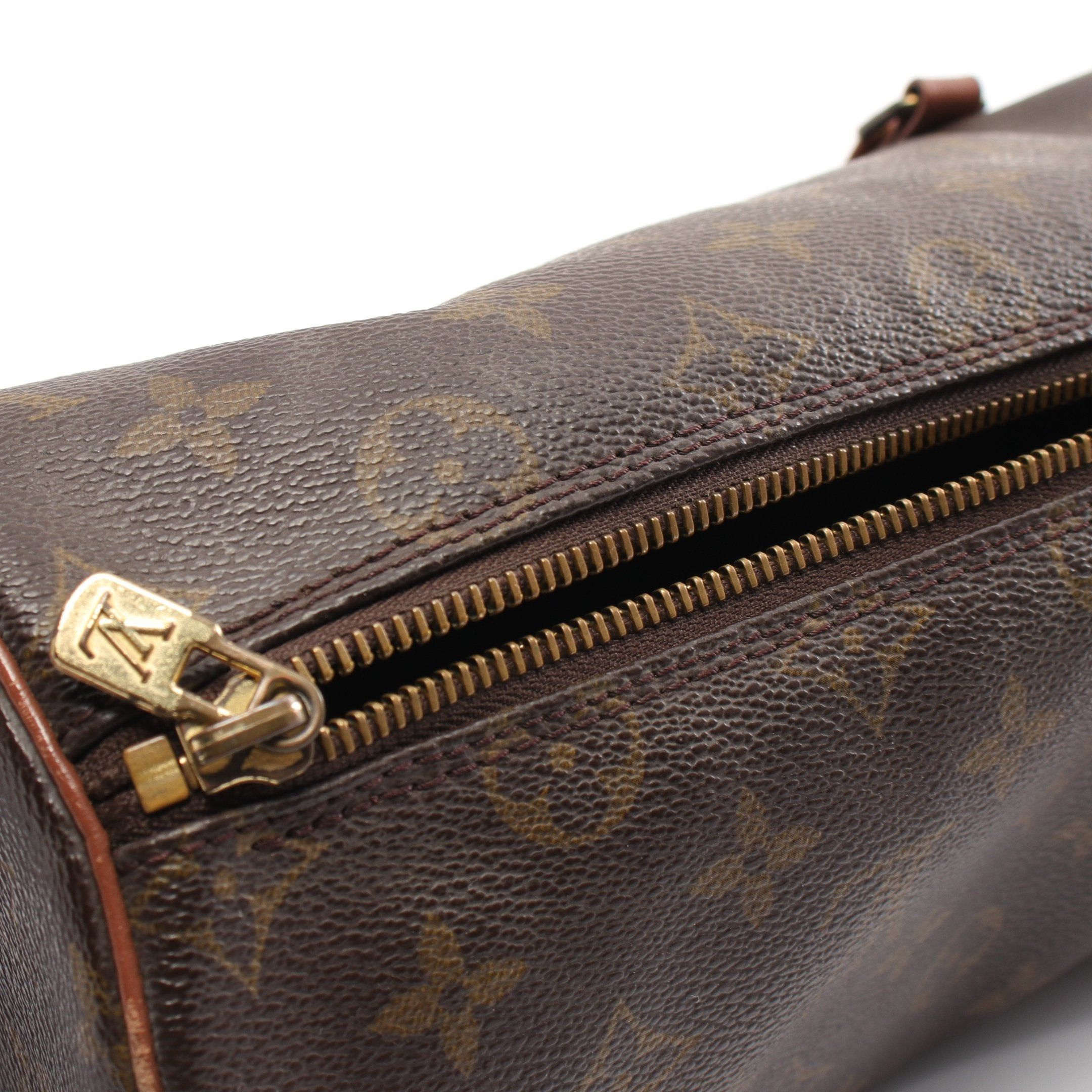 Louis Vuitton Louis Vuitton Papillon 26 Monogram Old Model Handbag Leather Brown Size ONE SIZE - 10 Thumbnail