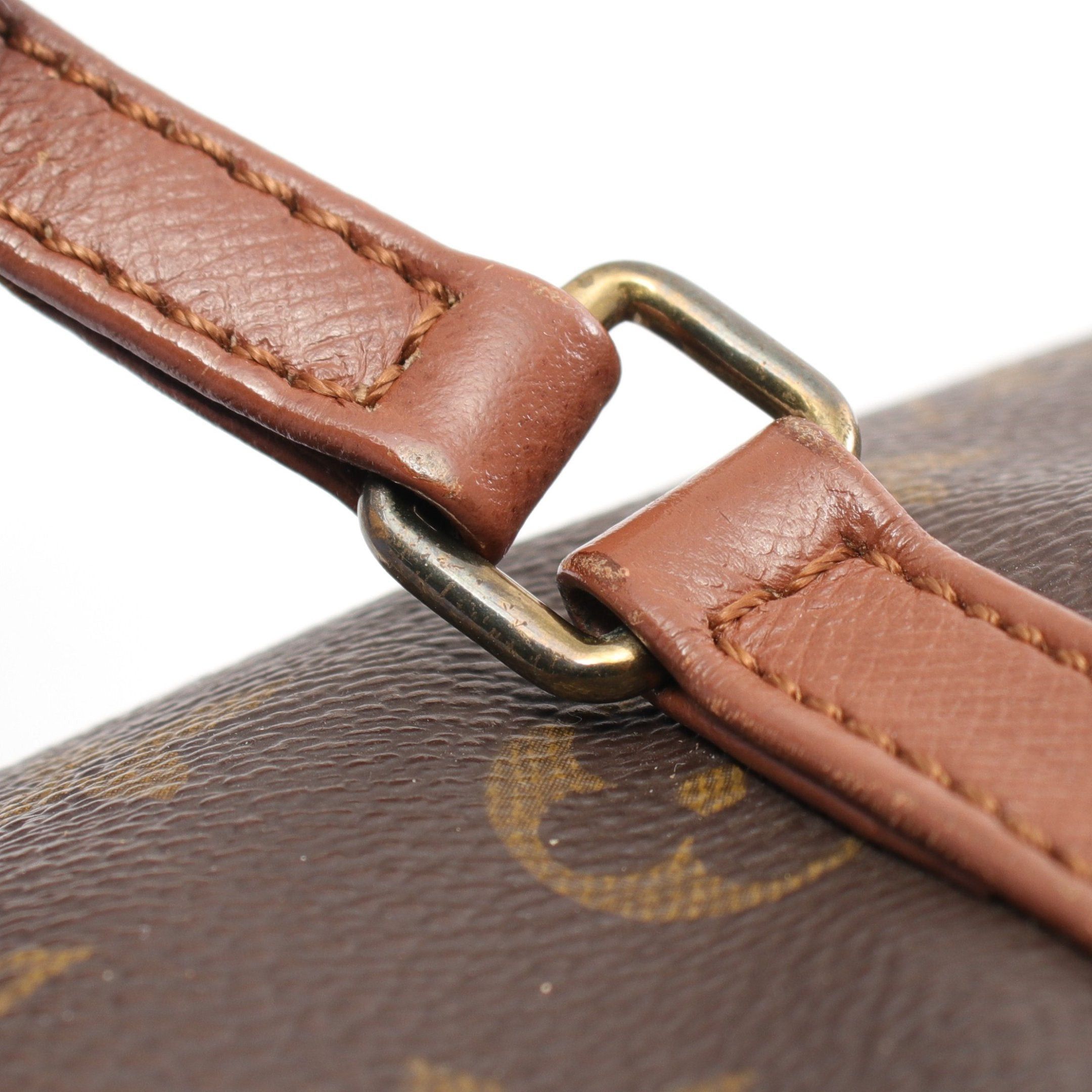 Louis Vuitton Louis Vuitton Papillon 26 Monogram Old Model Handbag Leather Brown Size ONE SIZE - 9 Thumbnail