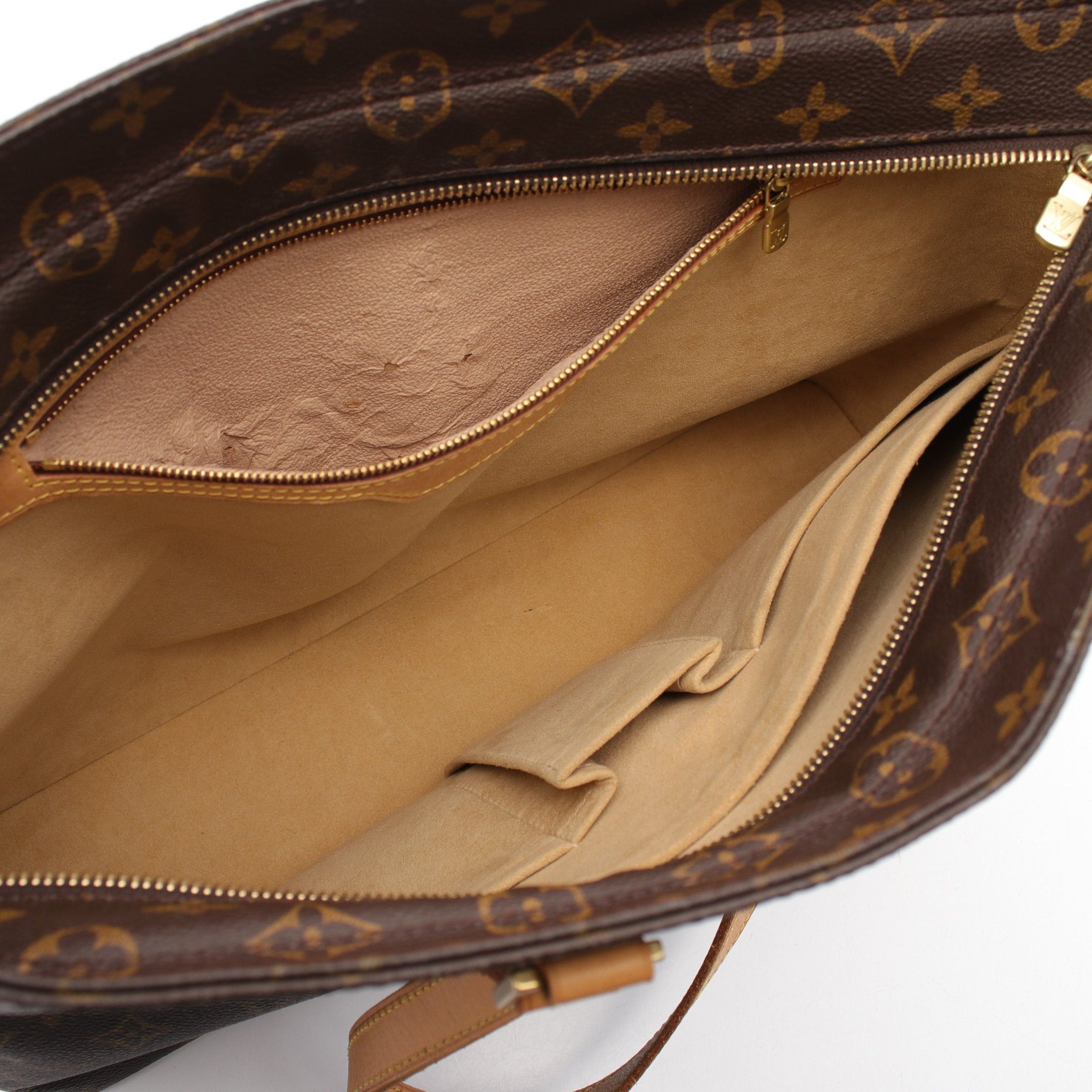 Louis Vuitton Louis Vuitton Luco Monogram Shoulder Bag Tote Leather Brown Size ONE SIZE - 3 Thumbnail