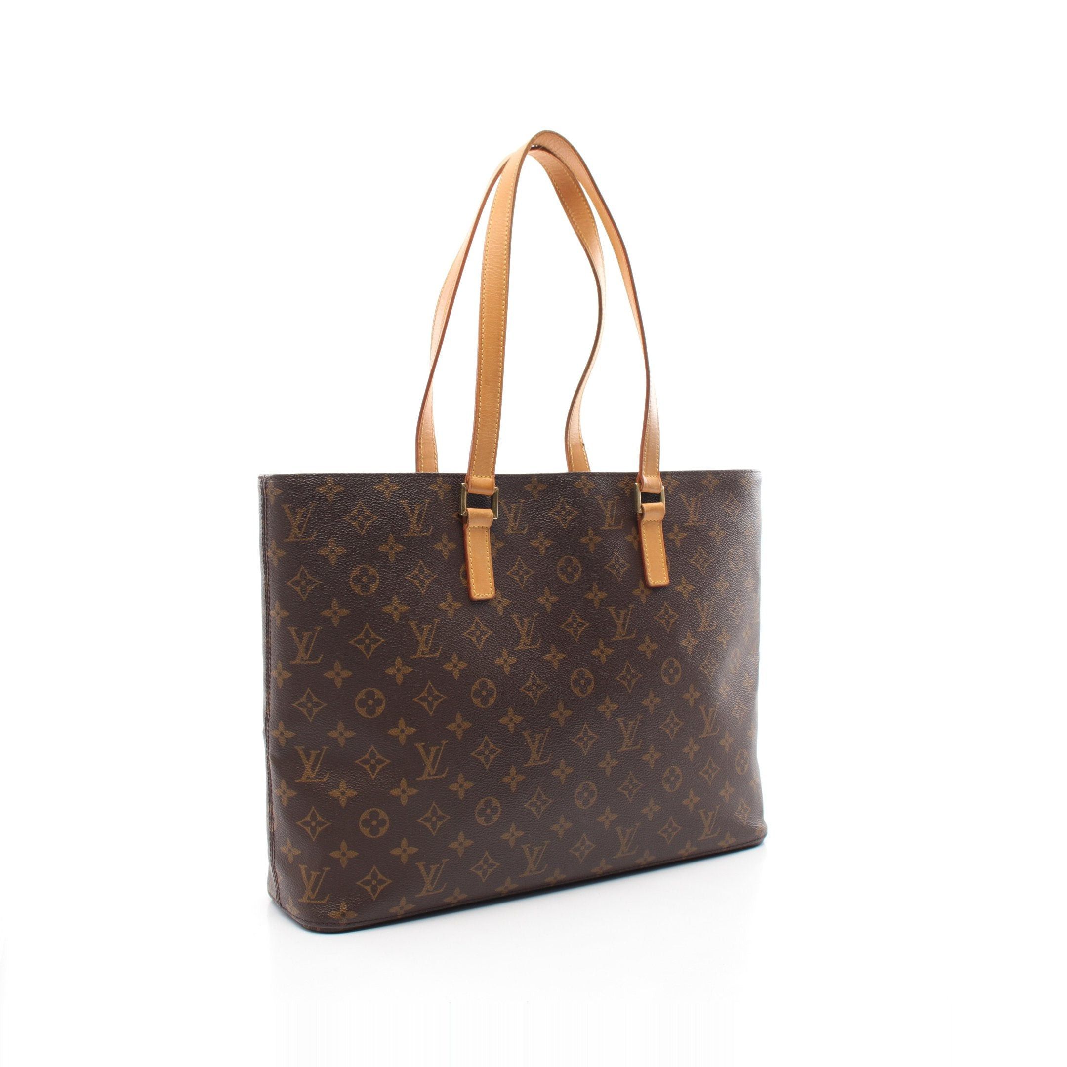 Louis Vuitton Louis Vuitton Luco Monogram Shoulder Bag Tote Leather Brown Size ONE SIZE - 2 Thumbnail