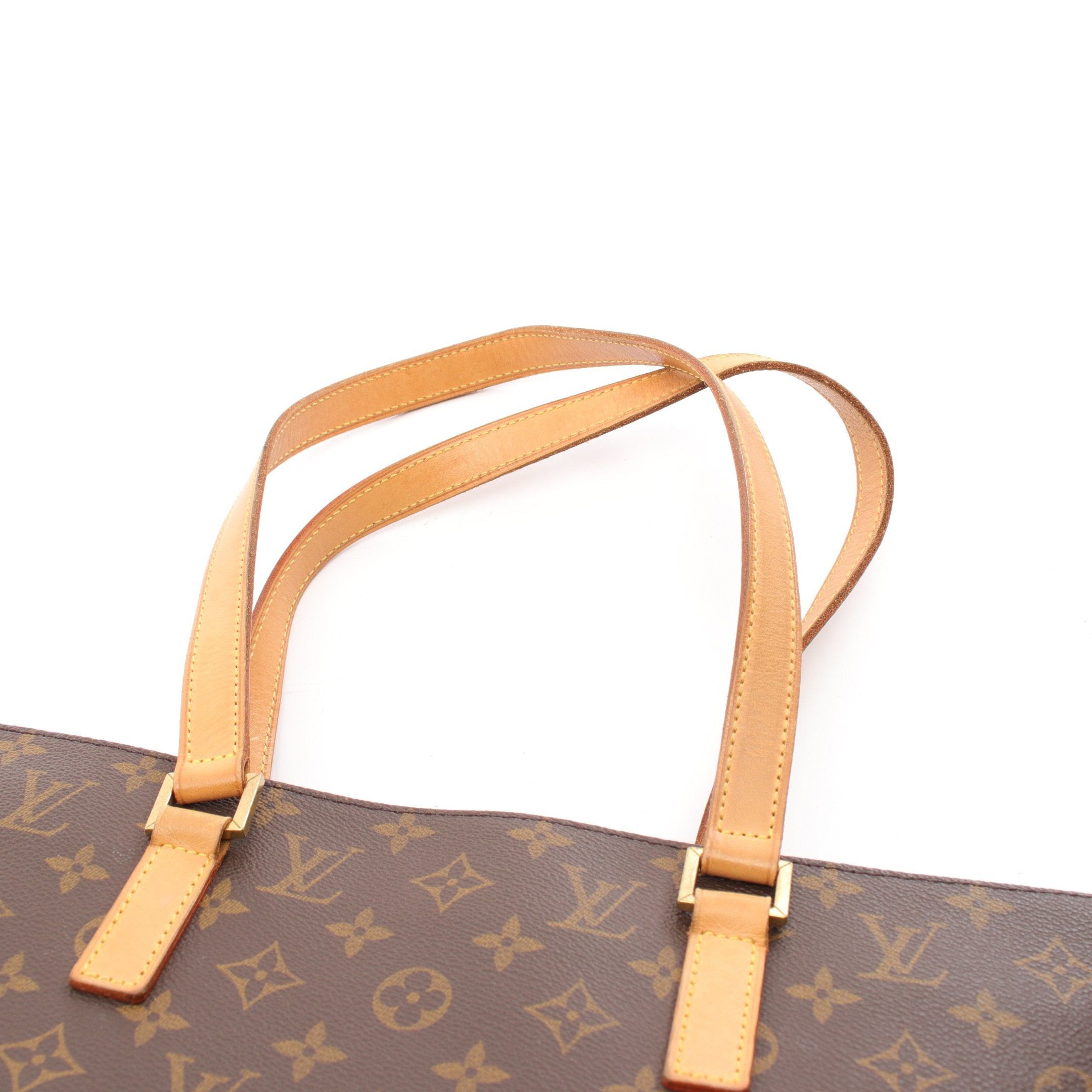 Louis Vuitton Louis Vuitton Luco Monogram Shoulder Bag Tote Leather Brown Size ONE SIZE - 9 Thumbnail