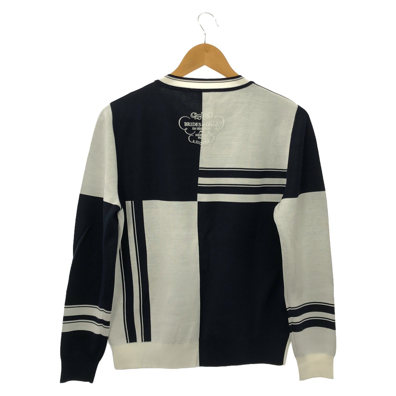 Hermes Hermes Sweater Knit Silk Black Size ONE SIZE - 2 Thumbnail