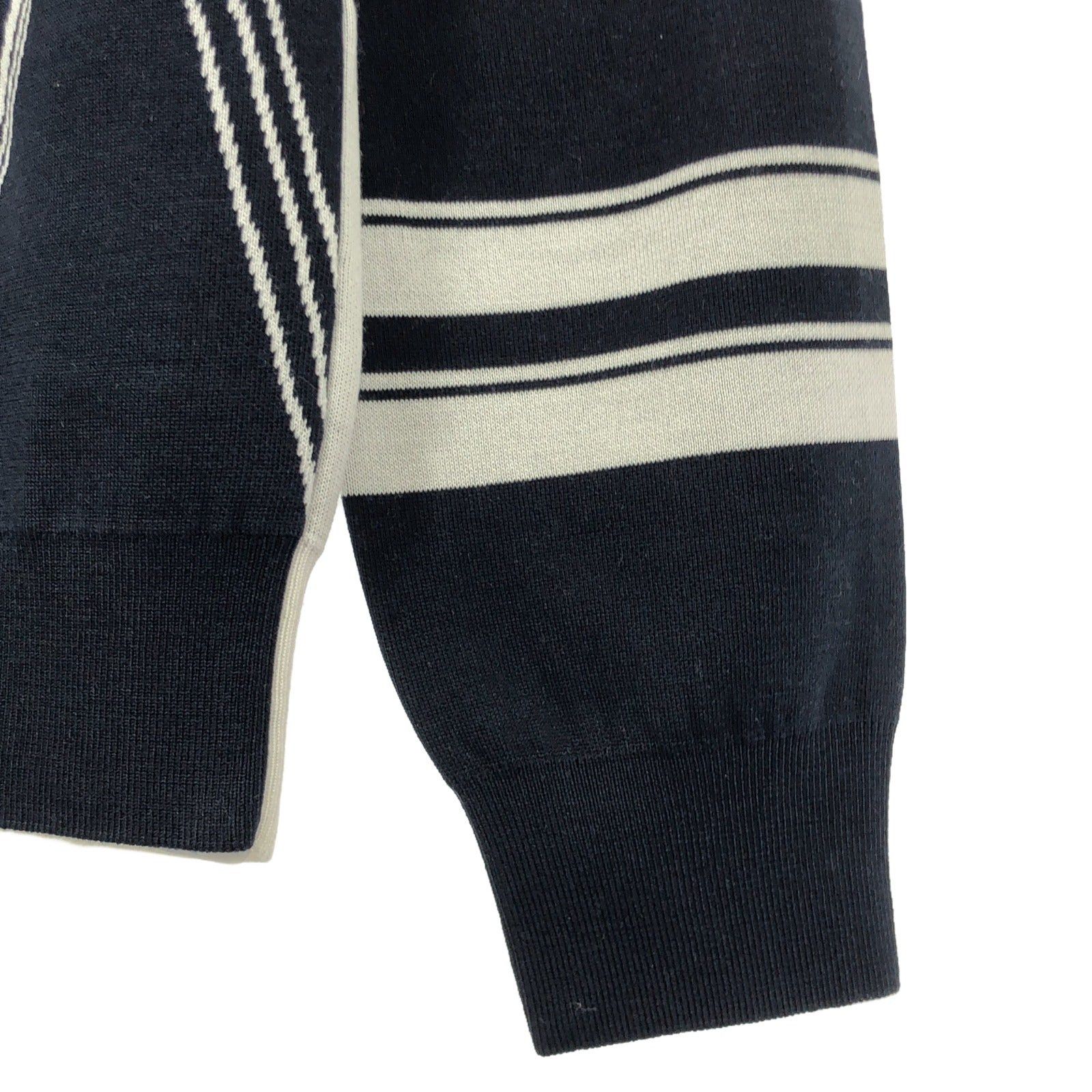 Hermes Hermes Sweater Knit Silk Black Size ONE SIZE - 4 Thumbnail