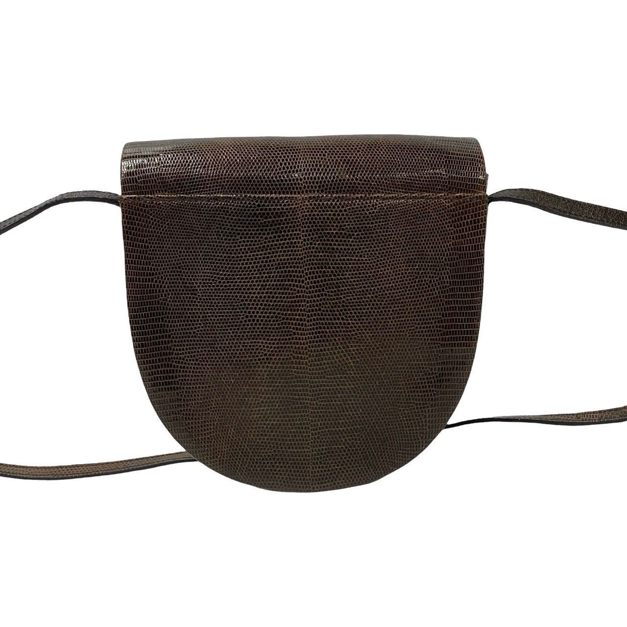 Yves Saint Laurent Yves Saint Laurent Shoulder Bag Brown Leather Size ONE SIZE - 4 Thumbnail