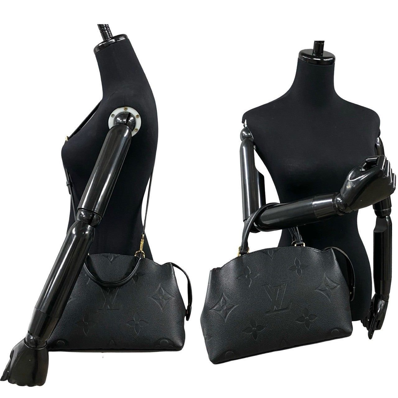 Louis Vuitton Louis Vuitton Shoulder Bag Black Leather Size ONE SIZE - 2 Thumbnail
