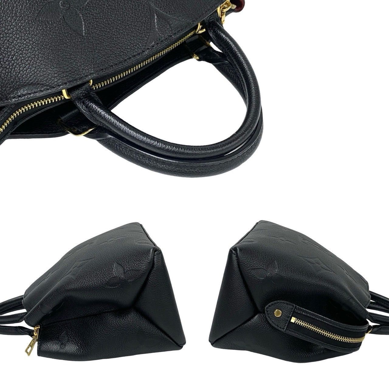 Louis Vuitton Louis Vuitton Shoulder Bag Black Leather Size ONE SIZE - 5 Thumbnail