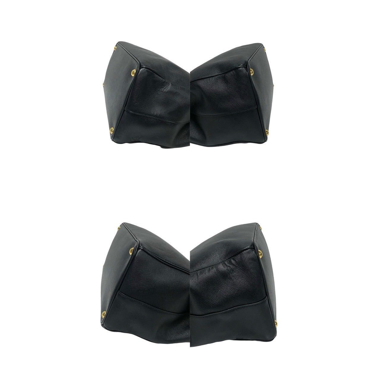 Prada Prada Shoulder Bag Black Leather Size ONE SIZE - 6 Thumbnail