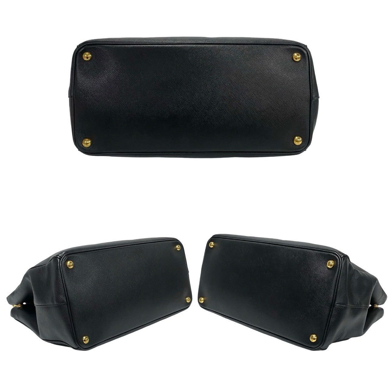 Prada Prada Shoulder Bag Black Leather Size ONE SIZE - 5 Thumbnail