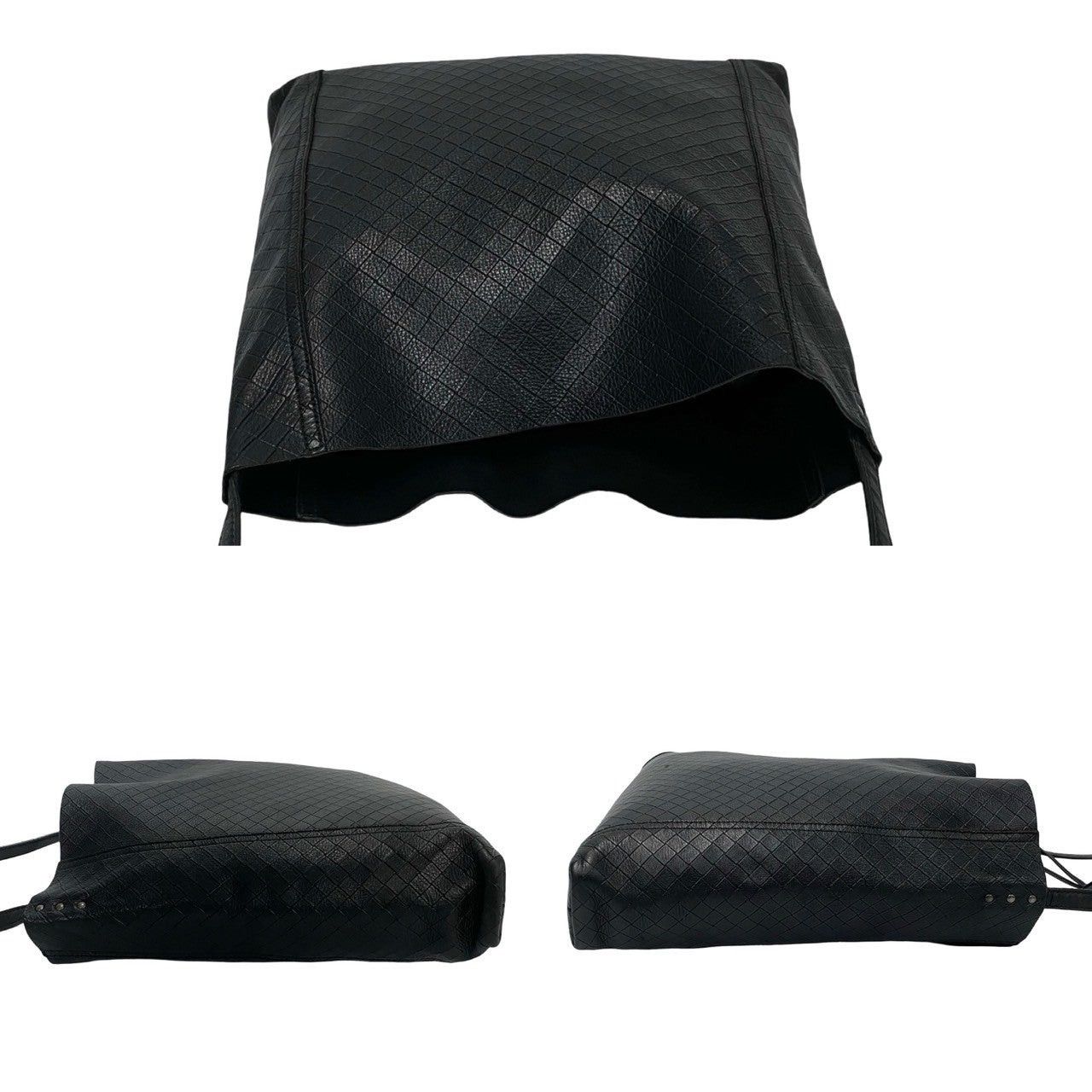 Bottega Veneta Bottega Veneta Shoulder Bag Black Leather Size ONE SIZE - 5 Thumbnail