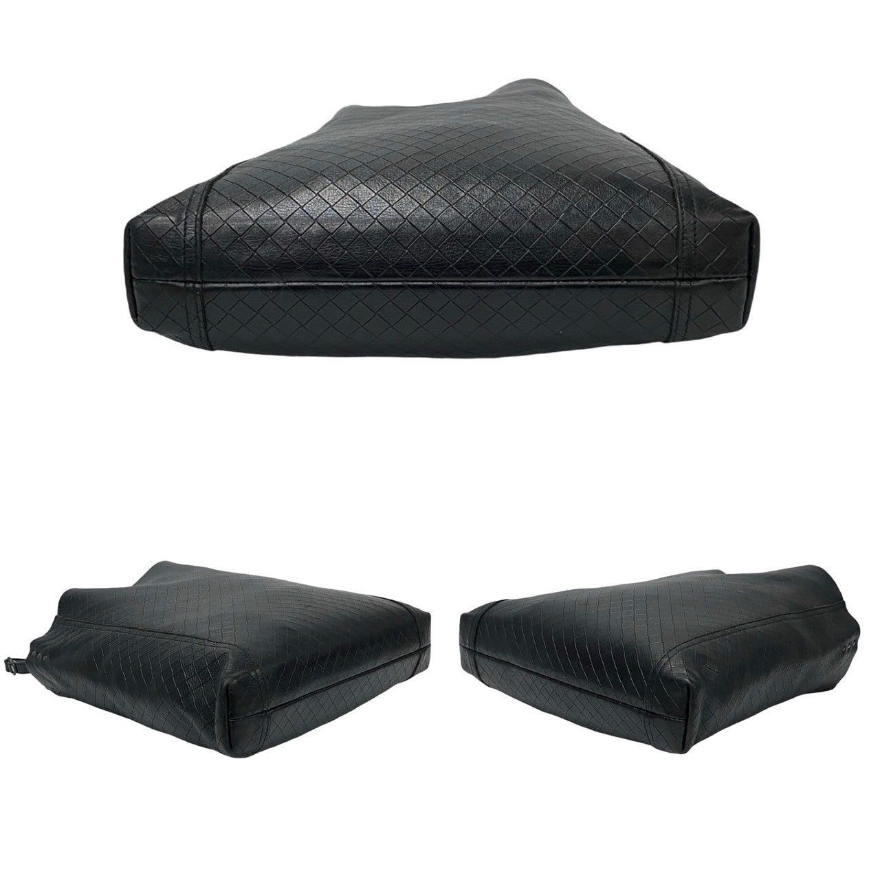 Bottega Veneta Bottega Veneta Shoulder Bag Black Leather Size ONE SIZE - 6 Thumbnail