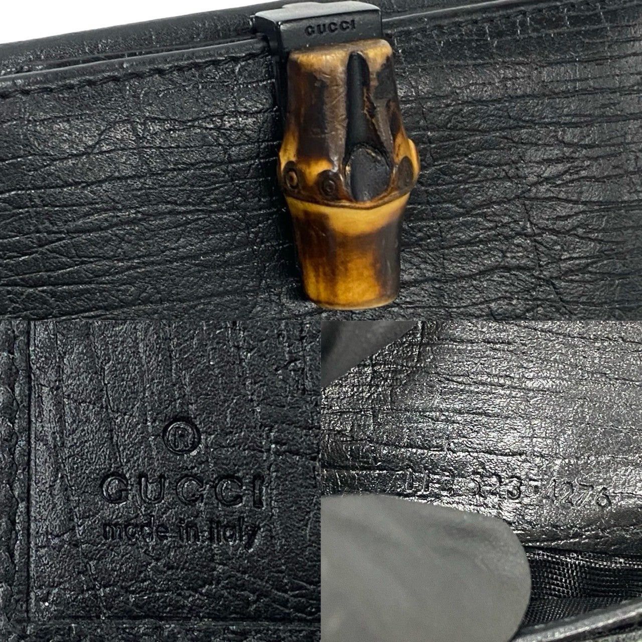 Gucci Gucci Wallets & Case Black Leather Size ONE SIZE - 2 Thumbnail