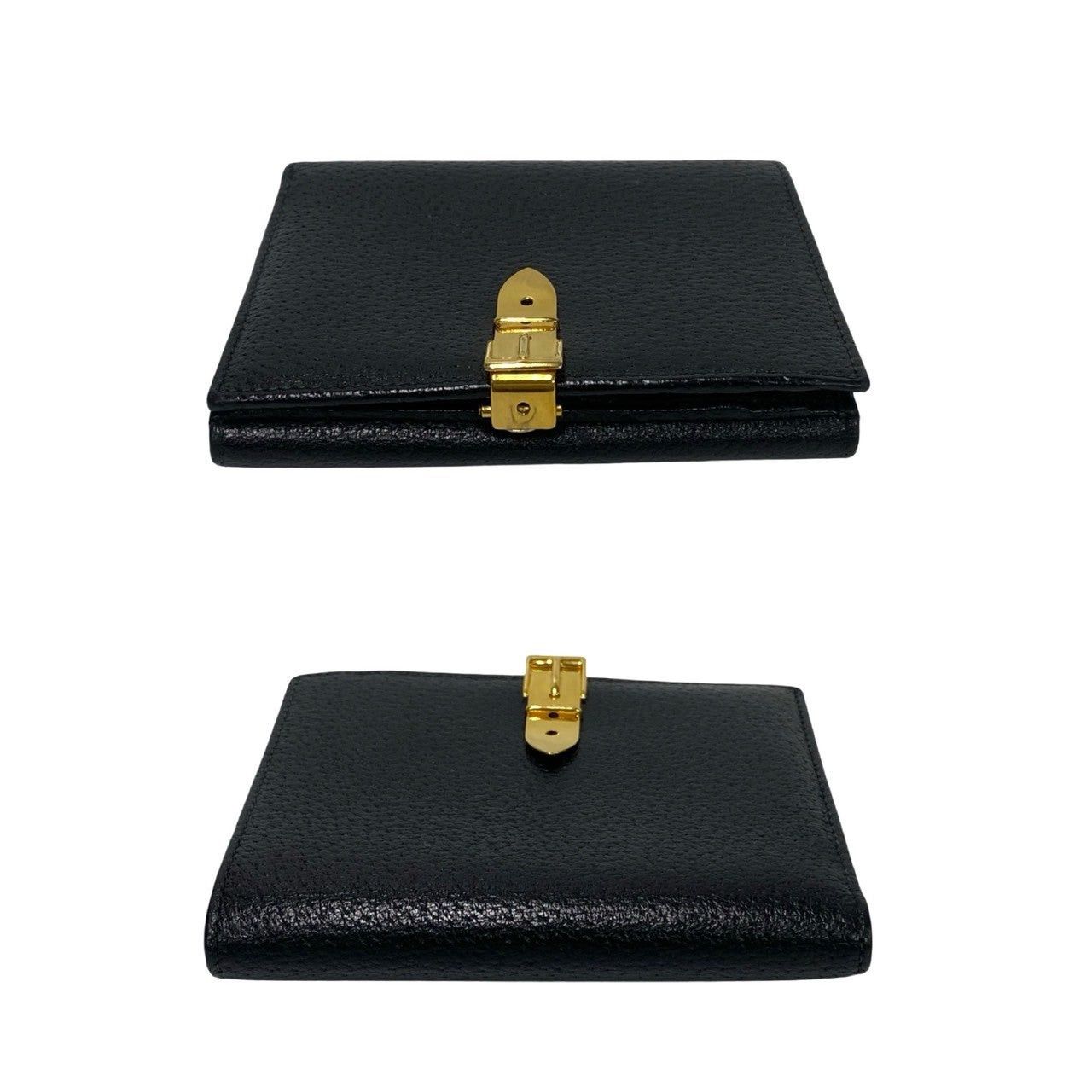 Gucci Gucci Wallets & Case Black Leather Size ONE SIZE - 5 Thumbnail