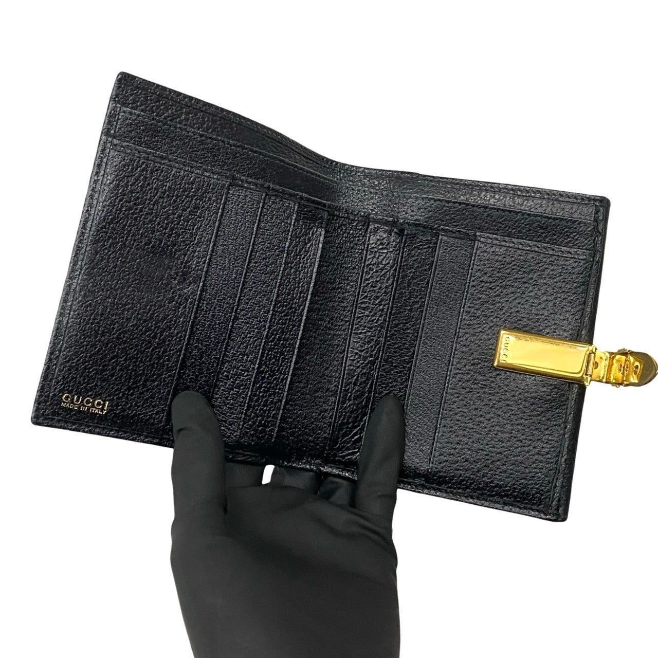 Gucci Gucci Wallets & Case Black Leather Size ONE SIZE - 6 Thumbnail