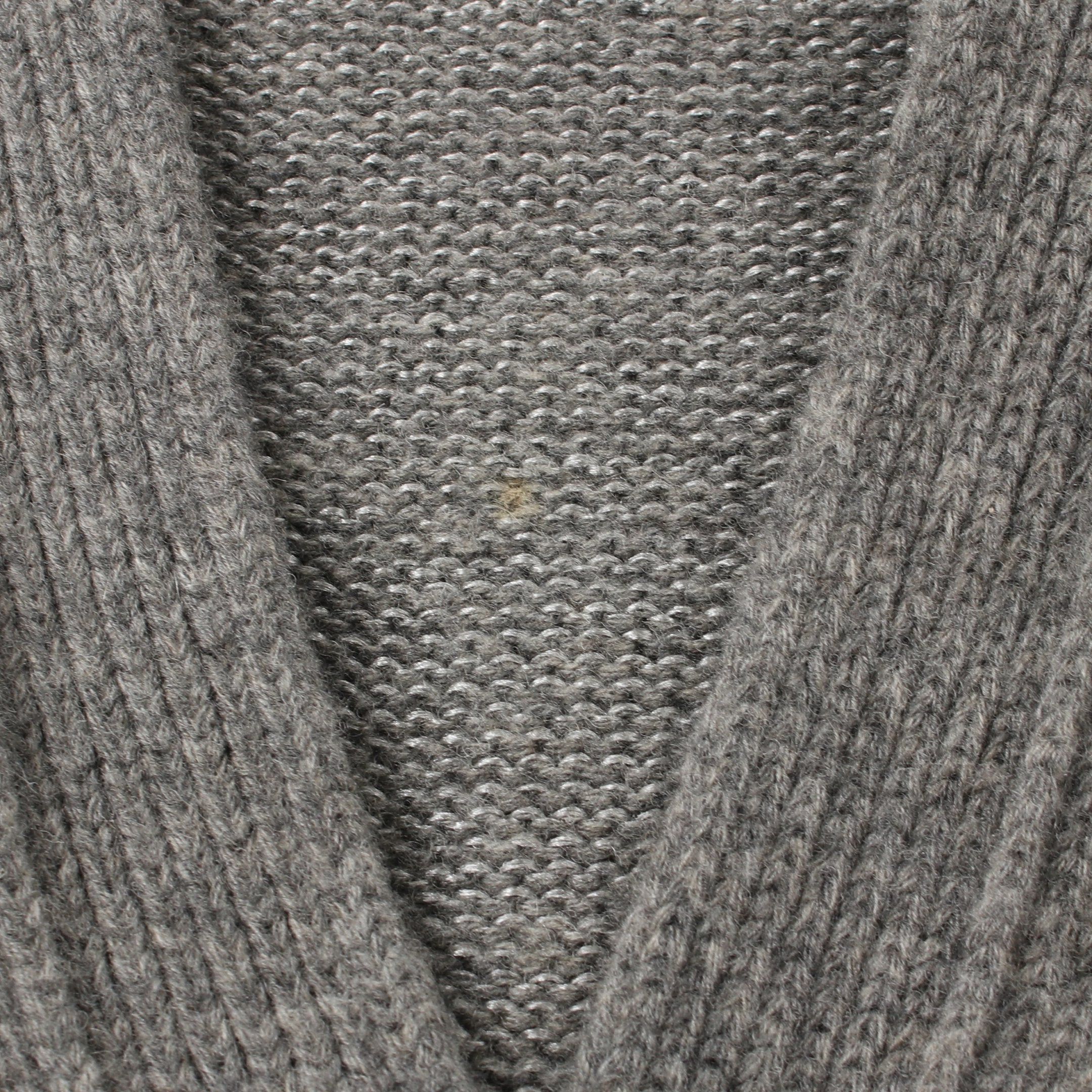 Celine Celine Cardigan Wool Cashmere Gray Size ONE SIZE - 5 Thumbnail
