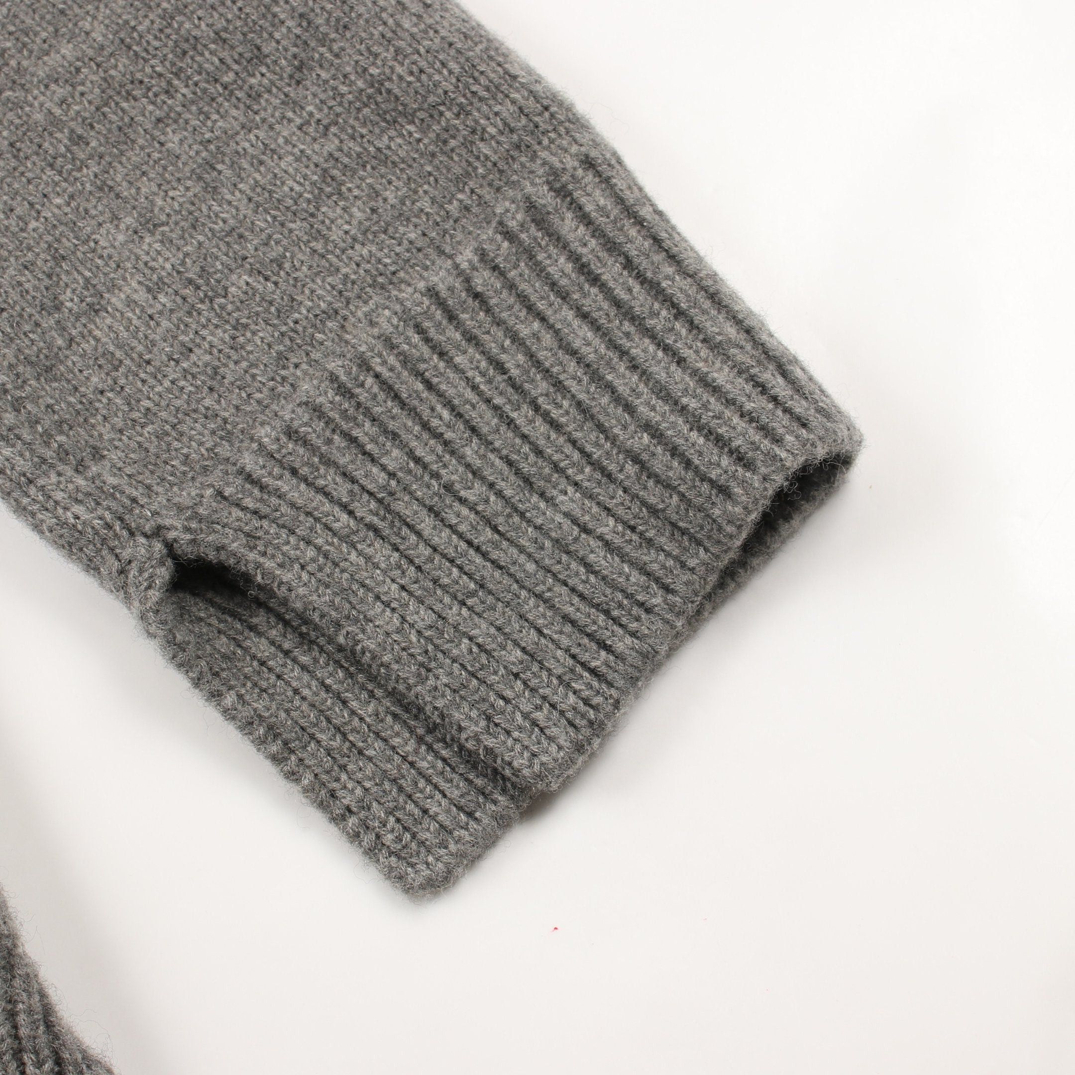Celine Celine Cardigan Wool Cashmere Gray Size ONE SIZE - 6 Thumbnail