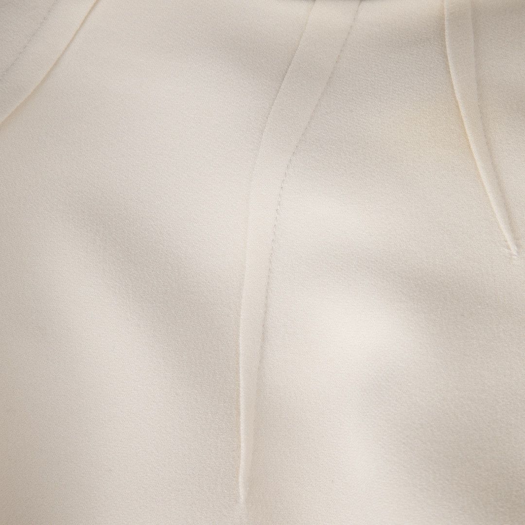 Miu Miu White Sleeveless Bow Detail Blouse Size S / US 4 / IT 40 - 4 Thumbnail