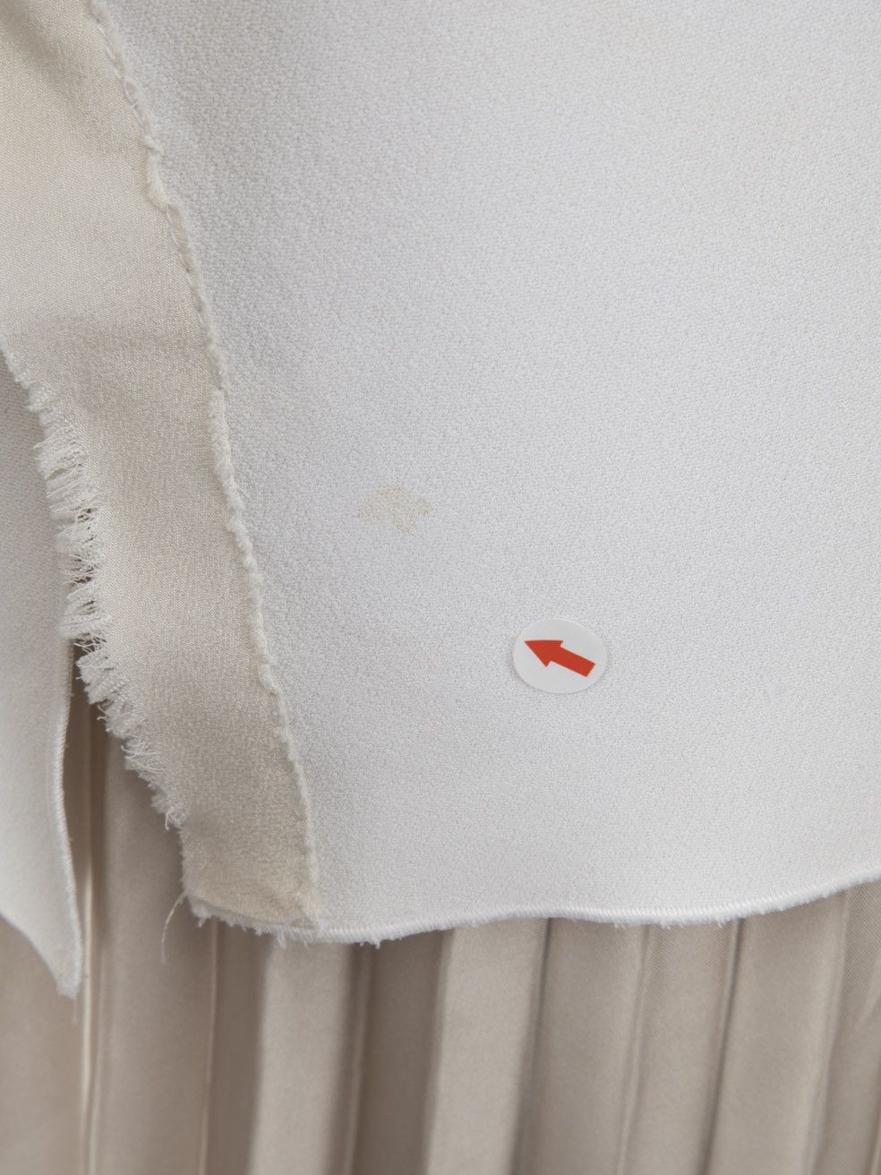 Miu Miu White Sleeveless Bow Detail Blouse Size S / US 4 / IT 40 - 7 Thumbnail