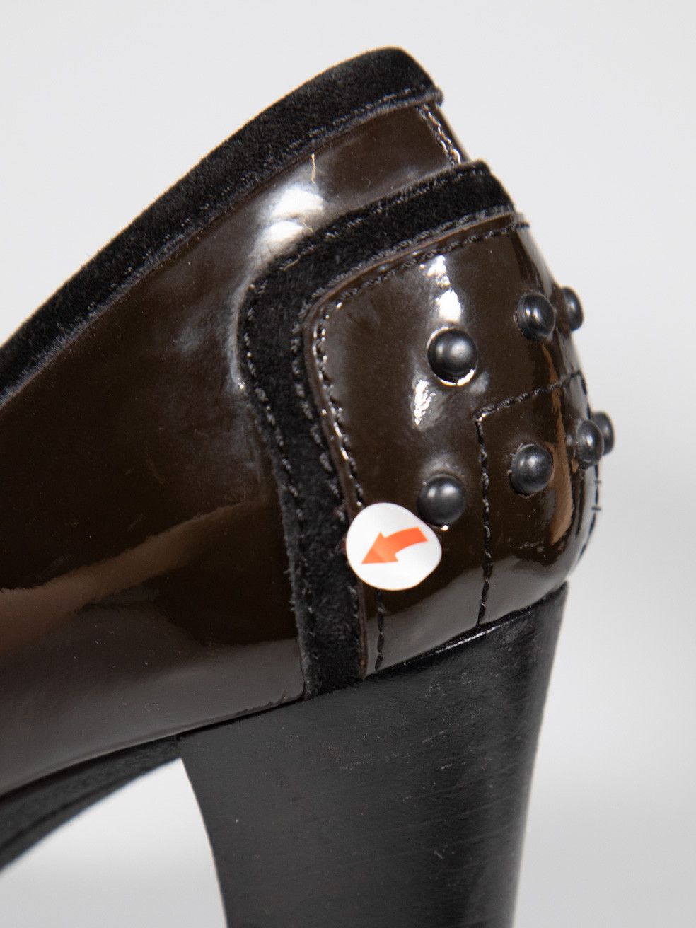 Tod's Brown Patent Leather Loafer Pumps Size US 8.5 / IT 38.5 - 12 Thumbnail