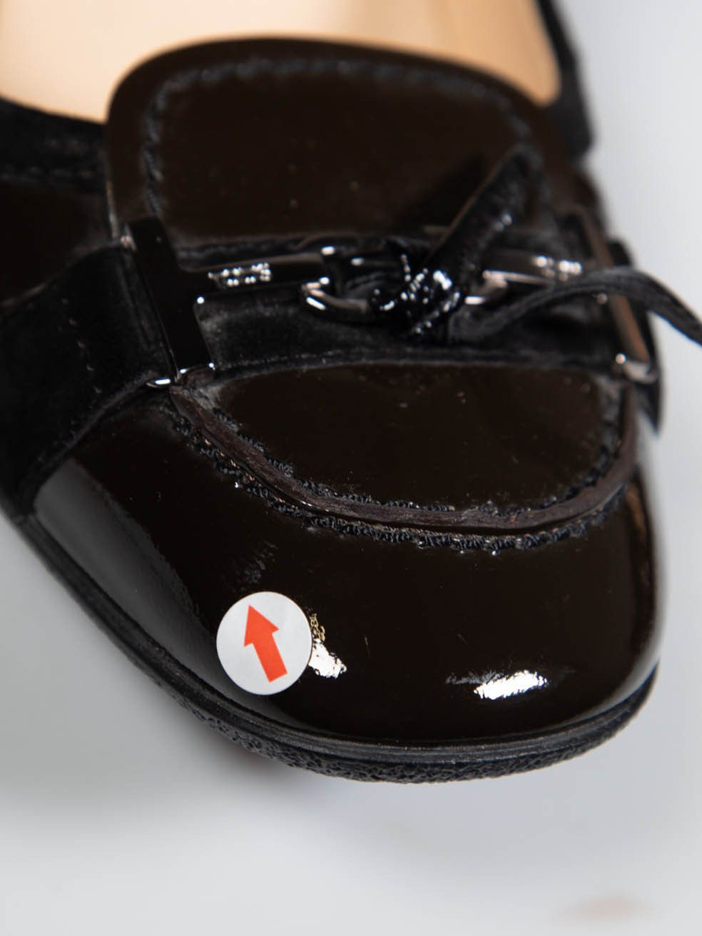 Tod's Brown Patent Leather Loafer Pumps Size US 8.5 / IT 38.5 - 16 Thumbnail