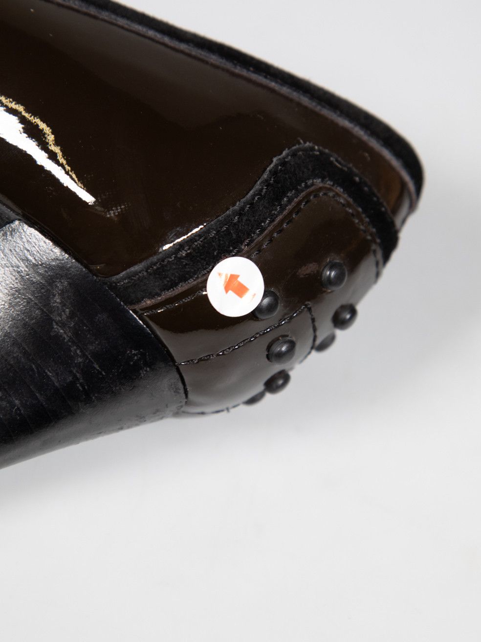 Tod's Brown Patent Leather Loafer Pumps Size US 8.5 / IT 38.5 - 17 Thumbnail
